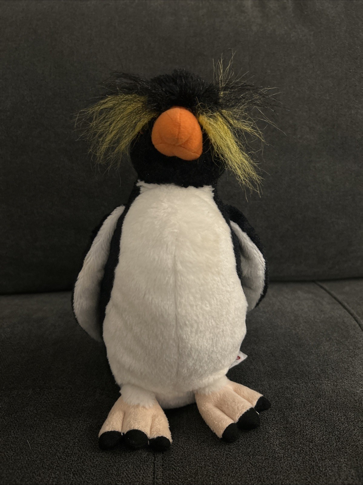 GANZ WEBKINZ Rockhopper Penguin No Code HM481 Stuffed Animal Plush RETIRED 10\ GANZ WEBKINZ Rockhopper Penguin No Code HM481 Stuffed Animal Plush RETIRED 10\