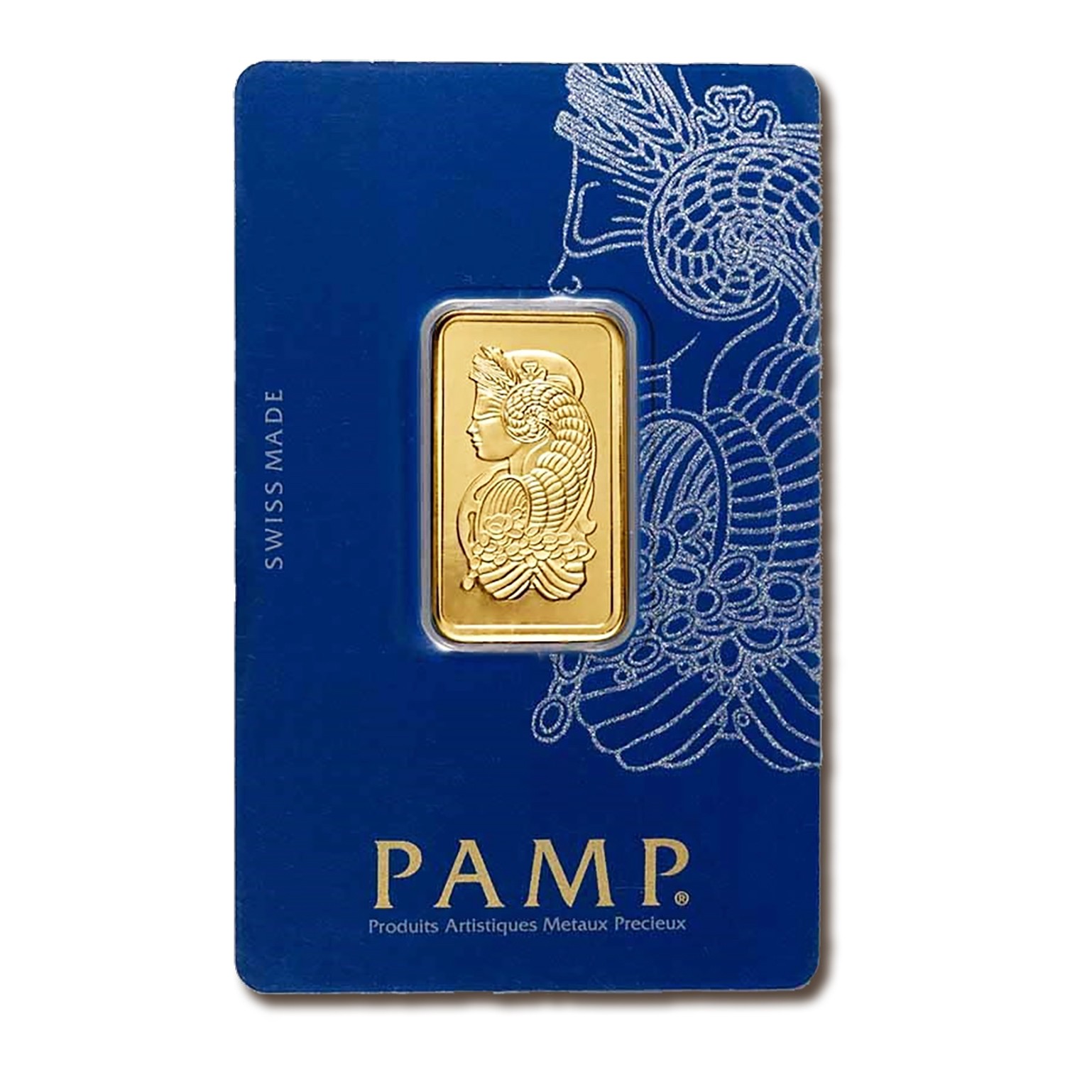 1/2 oz Gold PAMP Suisse Lady Fortuna Veriscan® Bar (In Assay).9999 Fine
