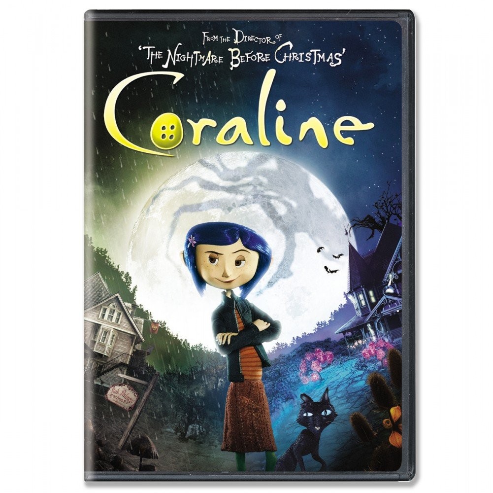 Coraline (2009, Artwork May Vary) DVD - Laika Stop Motion, Tim Burton ClassicNew Coraline (2009, Artwork May Vary) DVD - Laika Stop Motion, Tim Burton ClassicNew