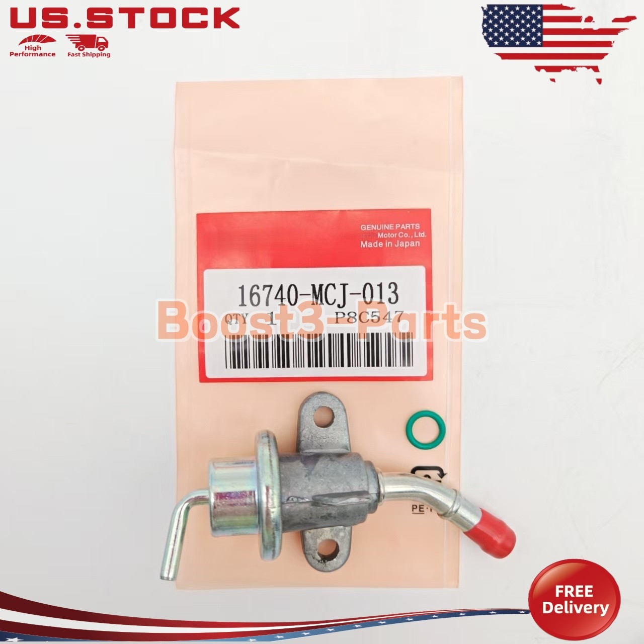 16740-MCJ-013 OEM FPR Fits Honda CBR954RR 2002-2003 16740-MCJ-013 OEM FPR Fits Honda CBR954RR 2002-2003