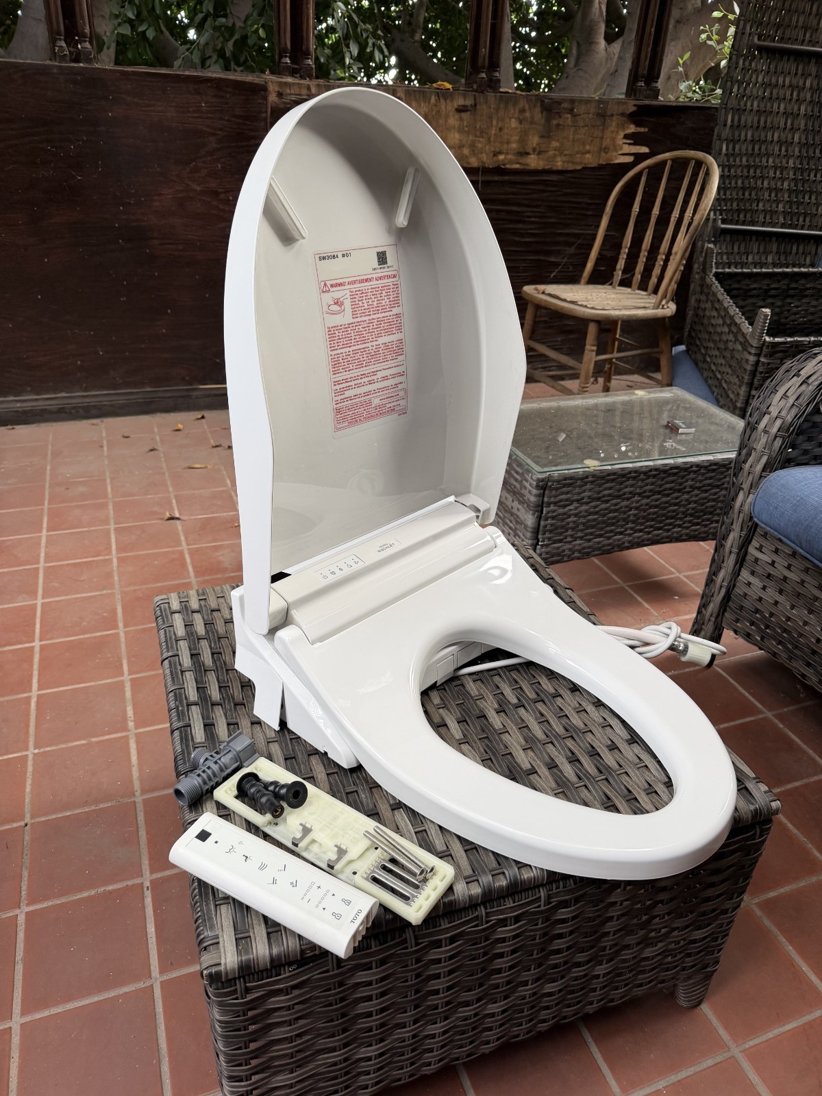 TOTO WASHLET C5 Elongated Electronic Bidet Seat - Cotton