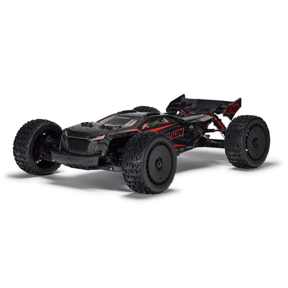 Arrma ARA7707V6T1 1/7 TALION 4X4 6S EXB BLX Brushless V6 Speed Truck RTR (BLACK)