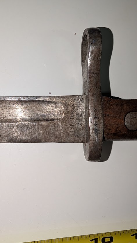 WWI Weimar German Mauser Bayonet Simson & Co Suhl S98/05 84/98 Stamped WWI Weimar German Mauser Bayonet Simson & Co Suhl S98/05 84/98 Stamped