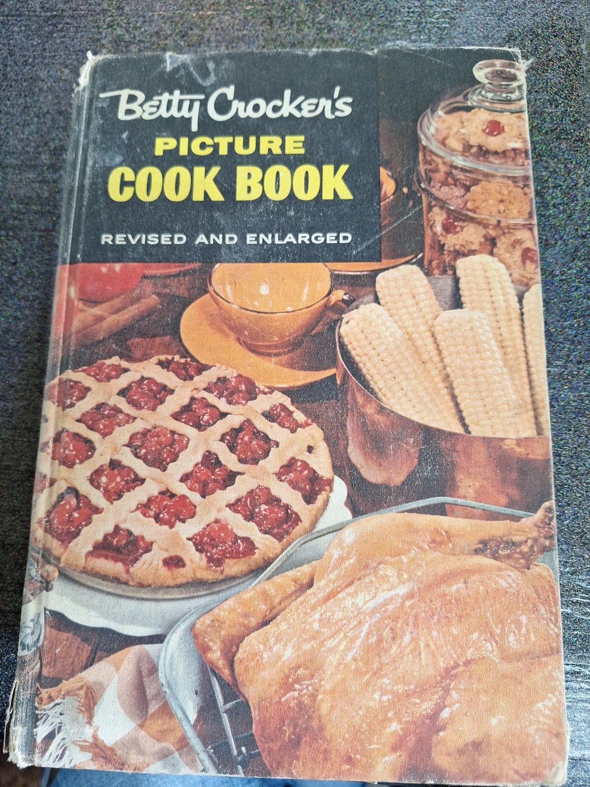 Betty Crocker\'s Picture Cookbook Revised & Enlarged~1956 Hardback~2nd Ed. 1st Pr