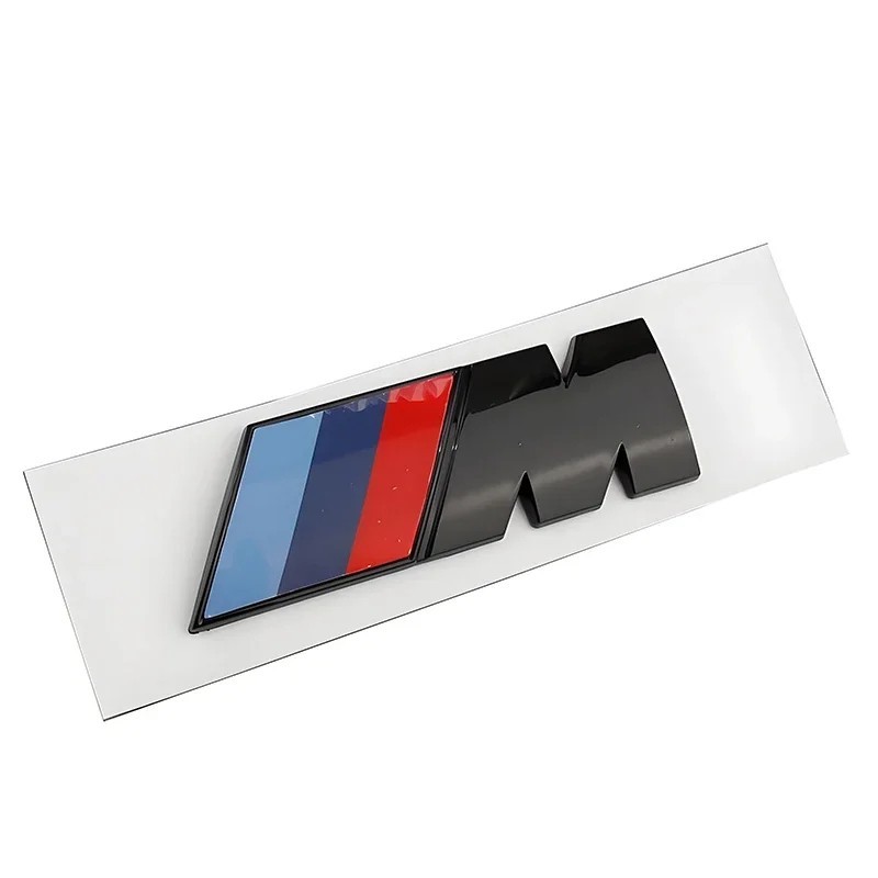 M Performance Sport Badge 3D Emblem Replacement Sticker BMW Logo Trunk & Fender