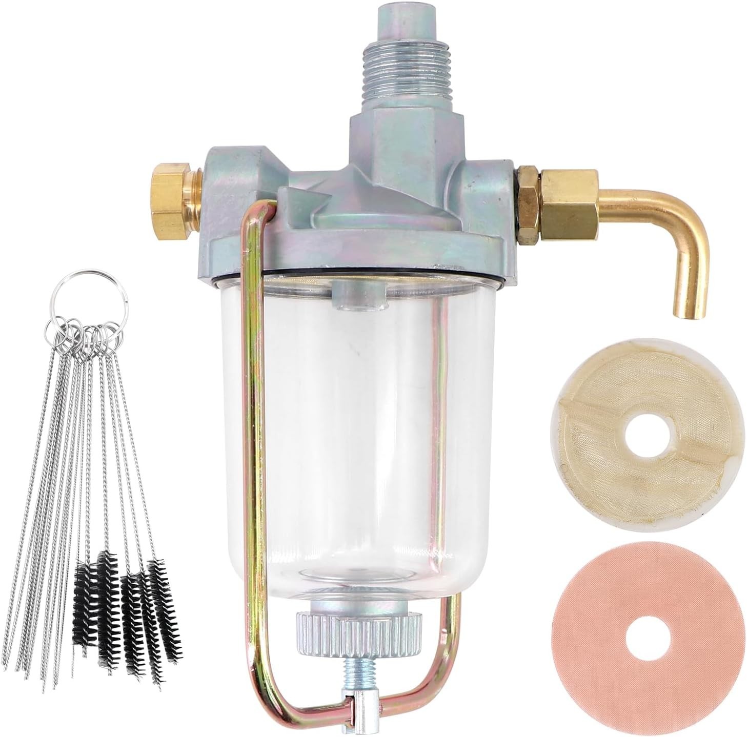Fuel Sediment Bowl Assembly 370832R91 for Farmall H IH M Cub International Tract Fuel Sediment Bowl Assembly 370832R91 for Farmall H IH M Cub International Tract
