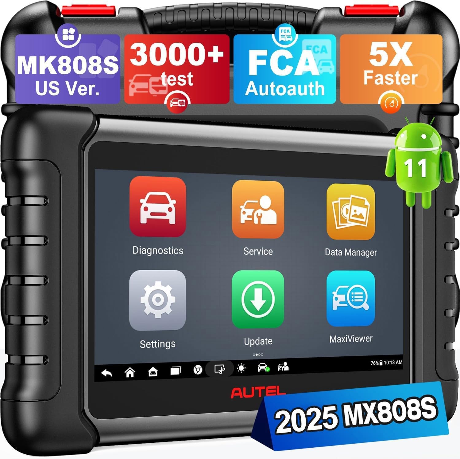 2025 Autel Scanner MaxiCheck MX808S, 2025 US Ver. of MaxiCOM MK808S