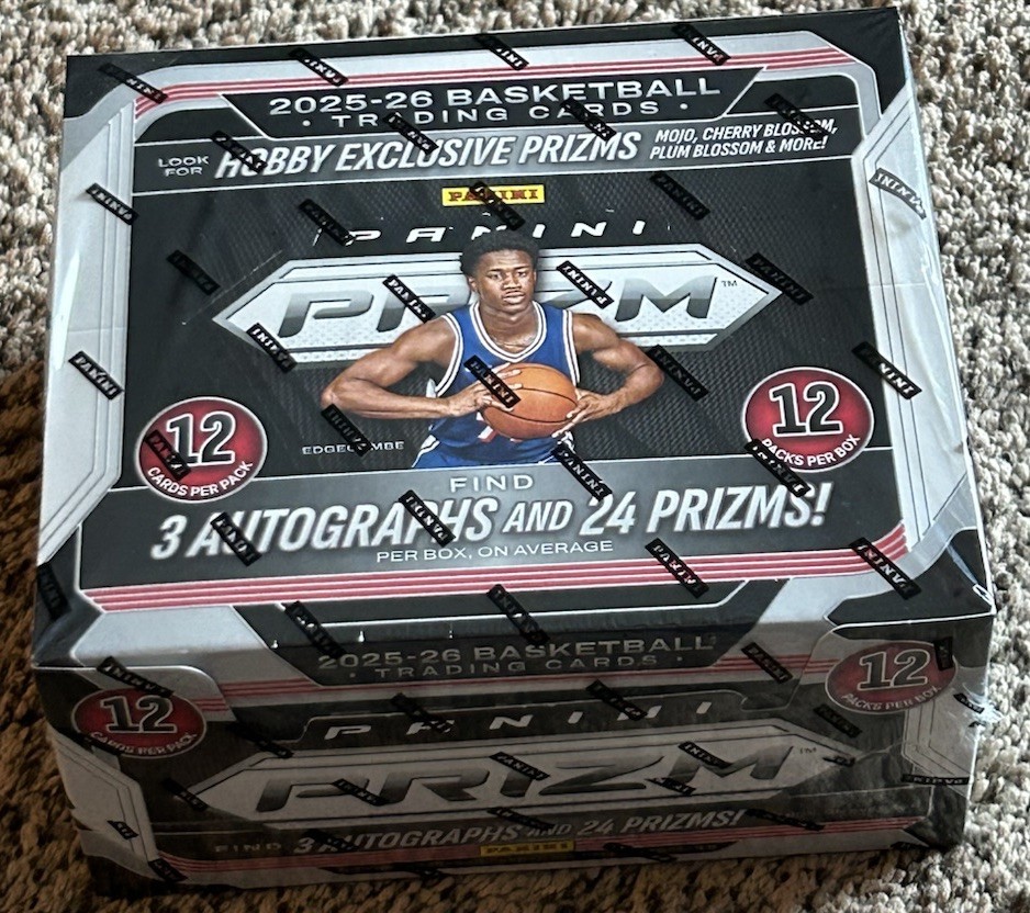 2025-26 Panini Prizm Basketball NBA Factory Sealed Hobby Box 2025-26 Panini Prizm Basketball NBA Factory Sealed Hobby Box