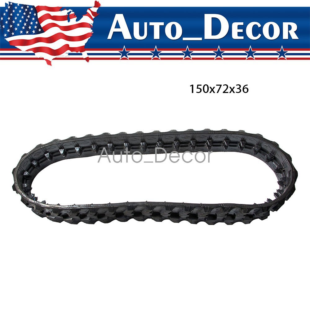 Rubber Track 150 x 72 x 36 For AGT-YSRT14/YF2-380 Mini Skid Steer Loader New