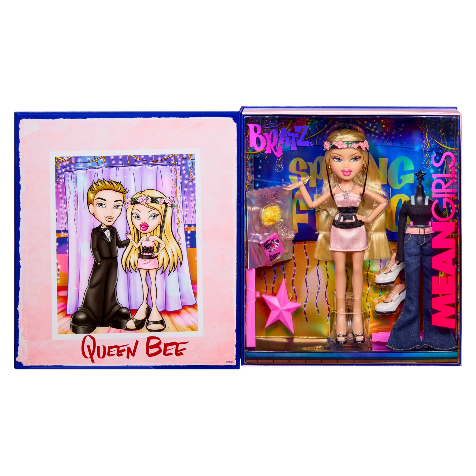Bratz x Mean Girls Regina George Spring Fling Collector Doll IN HAND Bratz x Mean Girls Regina George Spring Fling Collector Doll IN HAND