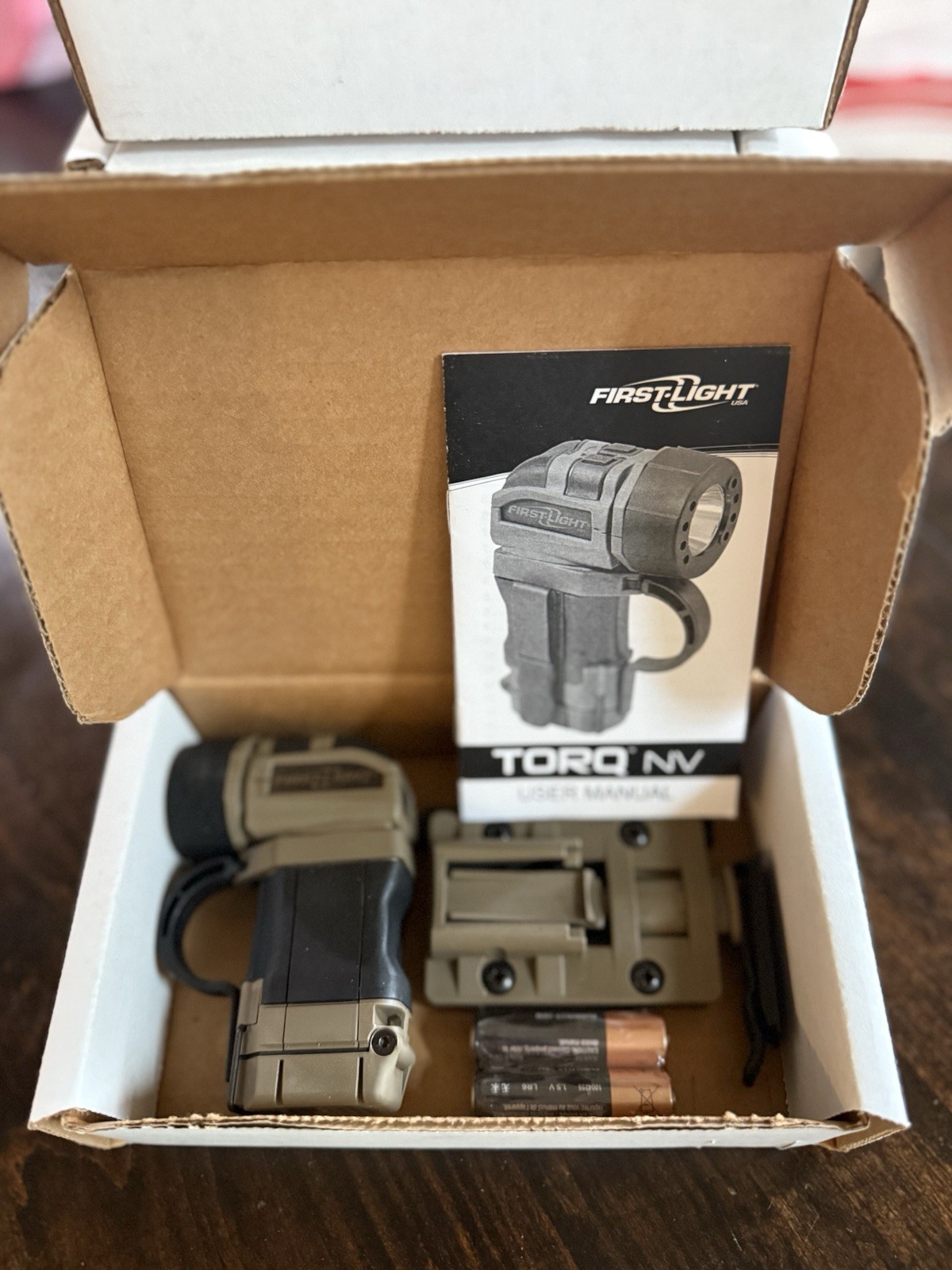 First Light Torq Med Kit Tactical Military Flashlight with MOLLE Blade Mount First Light Torq Med Kit Tactical Military Flashlight with MOLLE Blade Mount