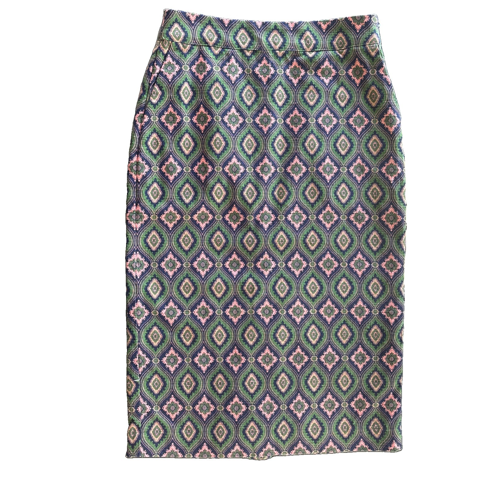 Boden 60s Retro Charm Pockets Kickpleat Lined Luxury Heavy Texture Midi Skirt 4 Boden 60s Retro Charm Pockets Kickpleat Lined Luxury Heavy Texture Midi Skirt 4