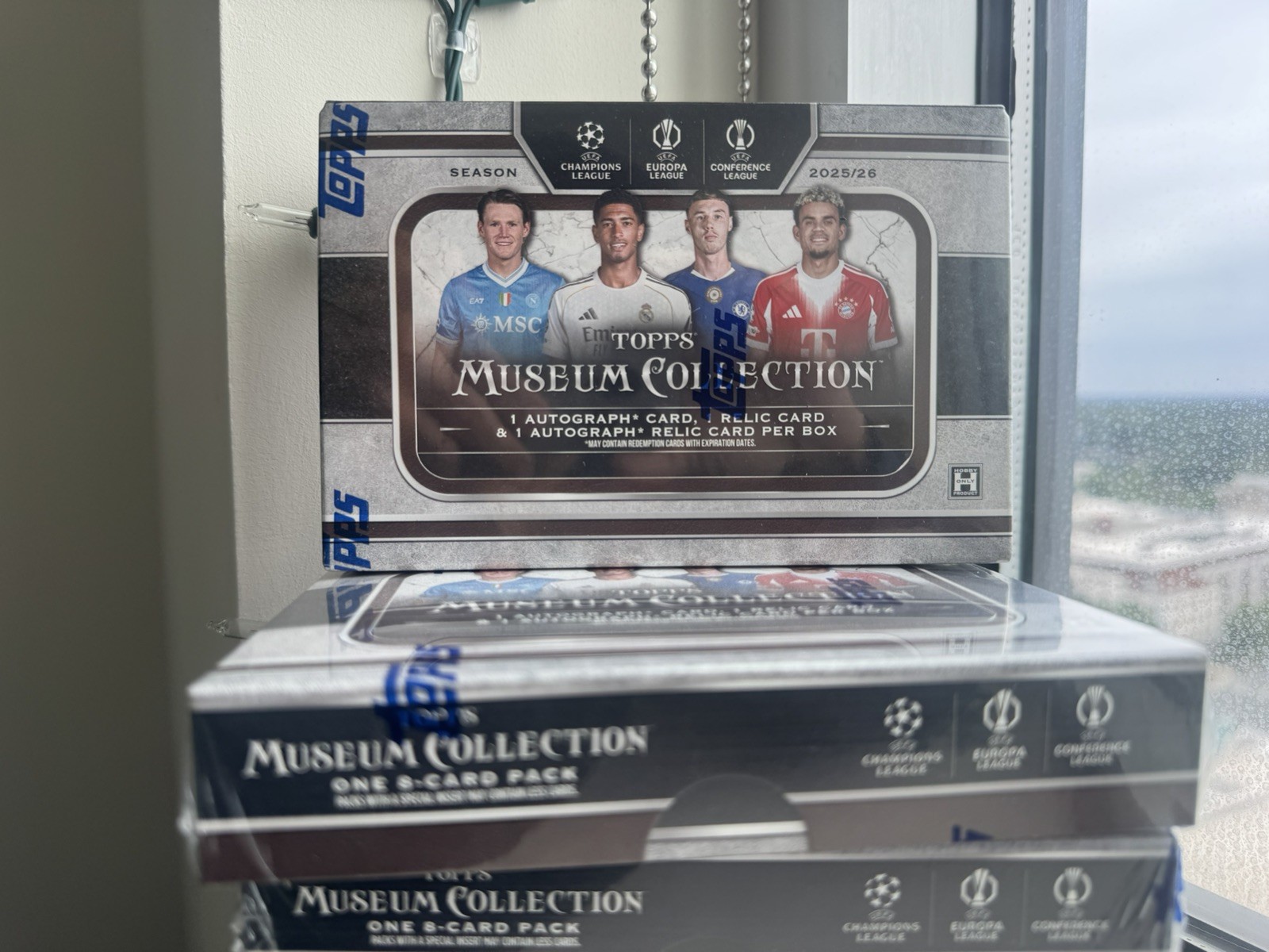 2025-2026 Topps UEFA Club Museum Collection Factory Sealed Hobby Box FAST SHIP 2025-2026 Topps UEFA Club Museum Collection Factory Sealed Hobby Box FAST SHIP