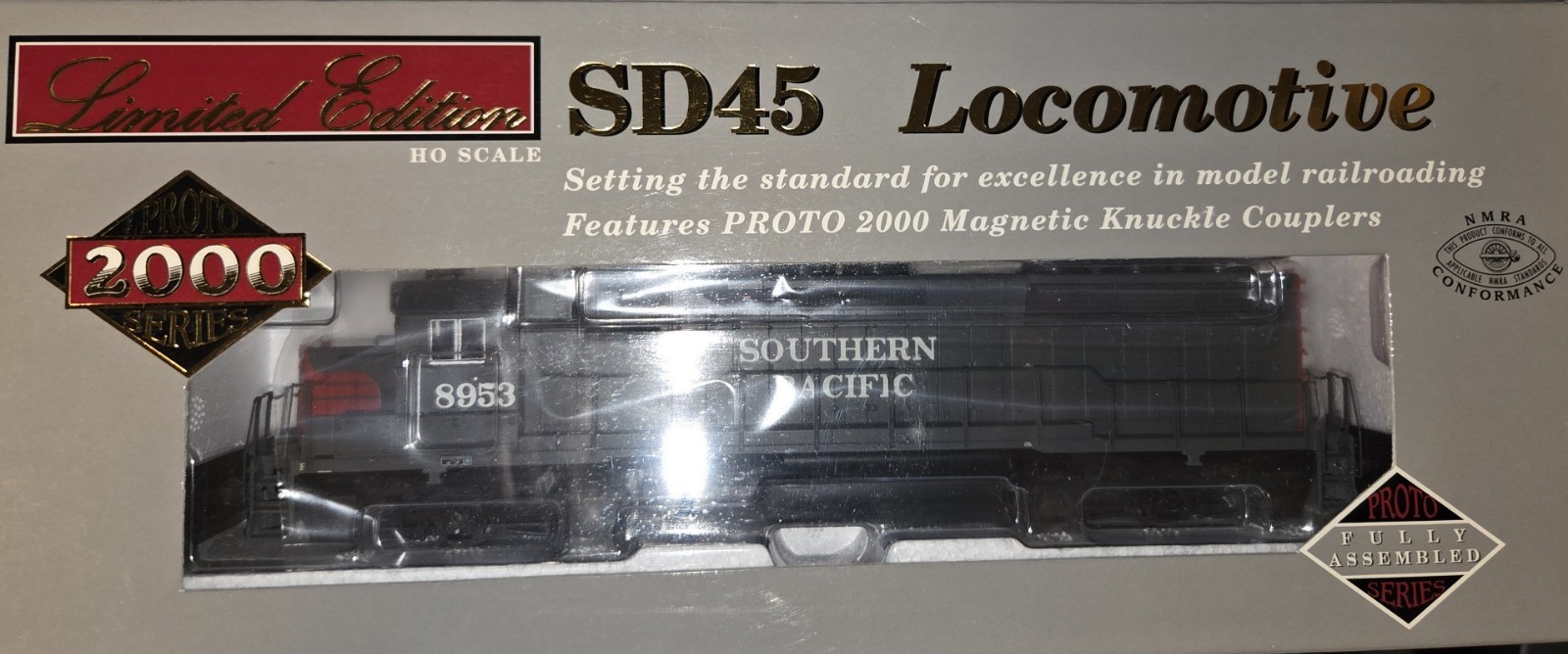 HO LIFE LIKE PROTO 2000 30753 LIMITED EDITION SD45 SOUTHERN PACFIC #8953 - READ. HO LIFE LIKE PROTO 2000 30753 LIMITED EDITION SD45 SOUTHERN PACFIC #8953 - READ.