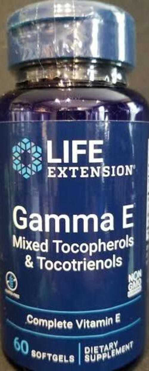 TAKE OFF $20 4 PACK Life Extension Gamma E Mixed Tocopherols Tocotrienol 60 gel TAKE OFF $20 4 PACK Life Extension Gamma E Mixed Tocopherols Tocotrienol 60 gel