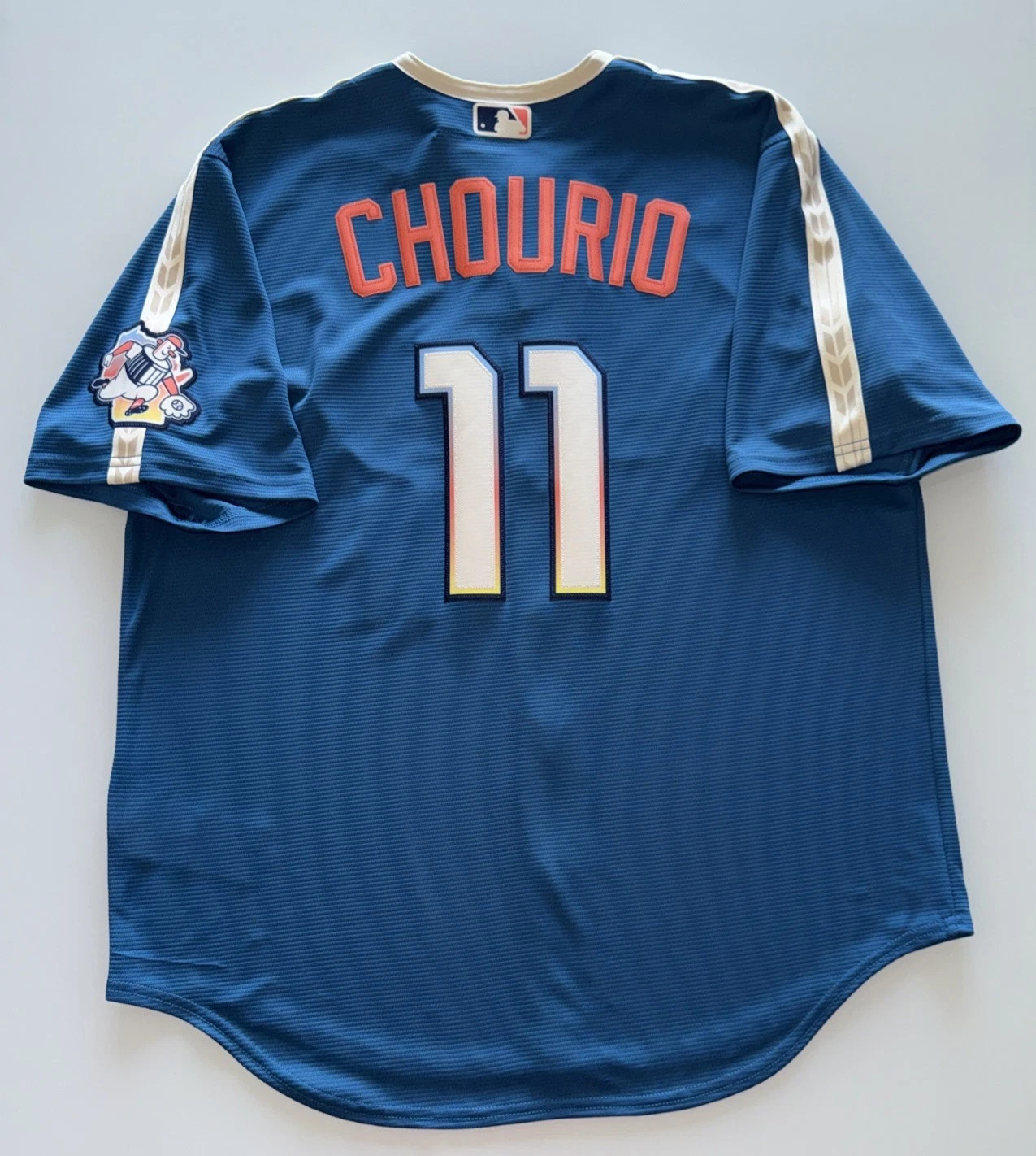 Jackson Chourio #11 Milwaukee Brewers City Connect Jersey Limited Men's Stitched