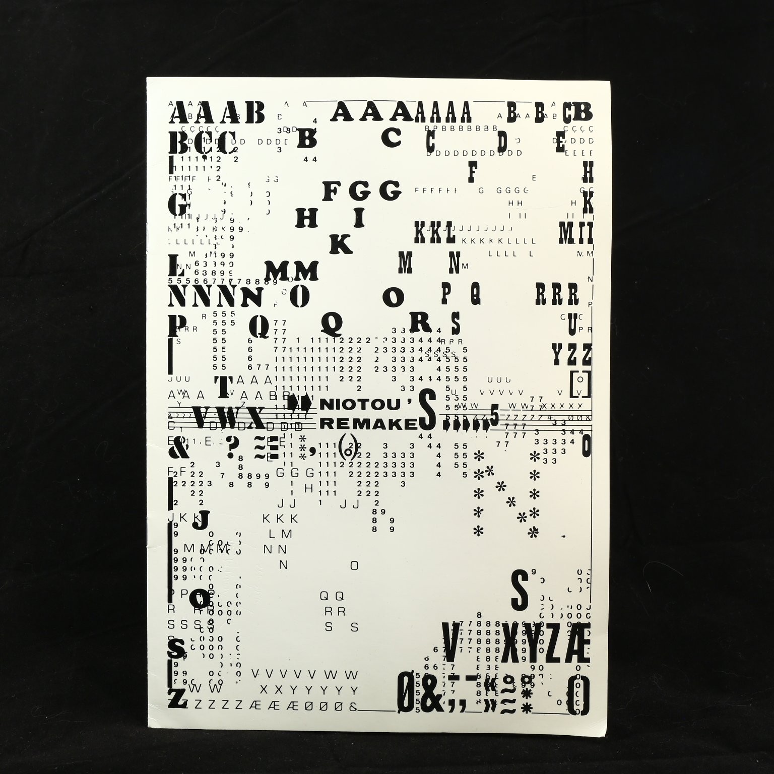 Niotou\'s Remakes Rare Henri Niotou 1977 Conceptual Art Book