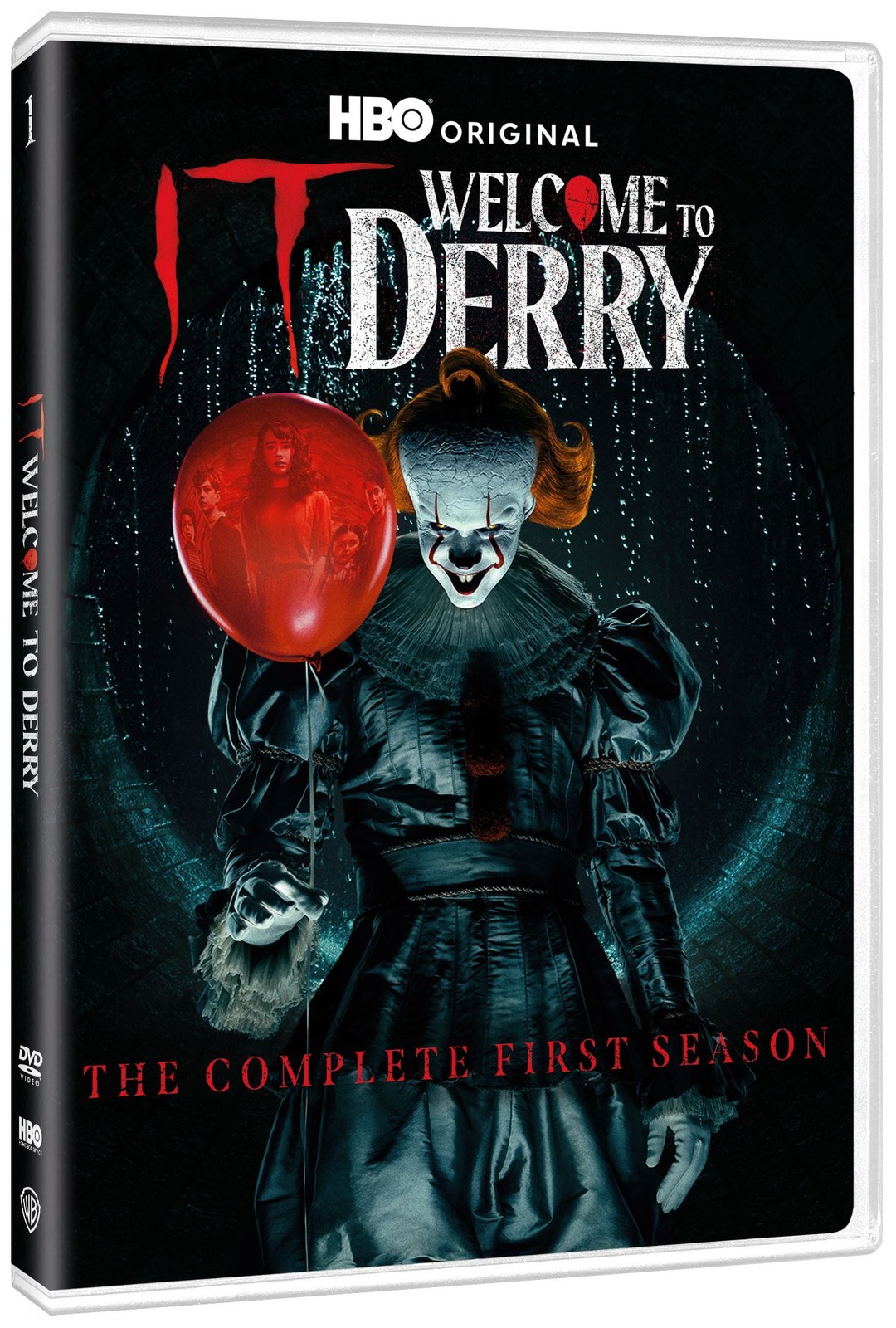 HBO Home Video It Welcome to Derry Complete First Season DVD Set, 8-Disc, Horror
