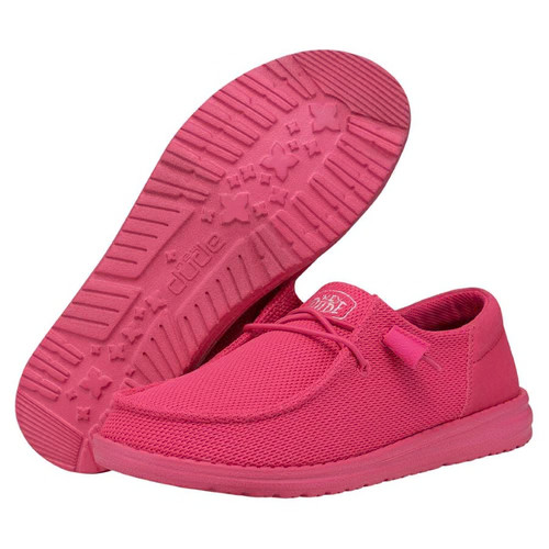 🩷 HEY DUDE ELECTRIC PINK shoes wendy funk mono unisex 🩷 HEY DUDE ELECTRIC PINK shoes wendy funk mono unisex