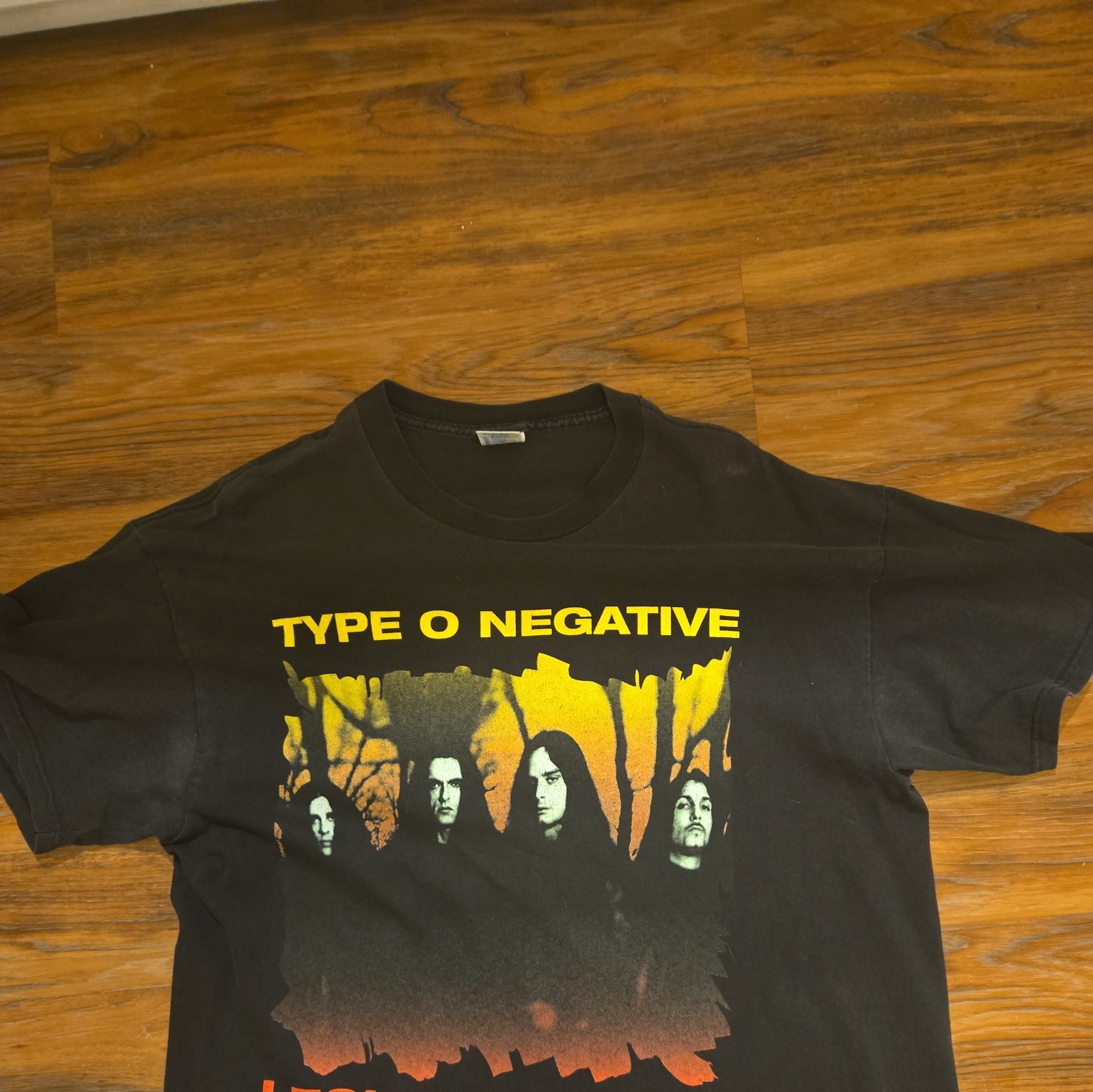 Vtg 1997 Type O Negative Legions Of Doom Shirt Size Xl Single Stitch Blue Grape