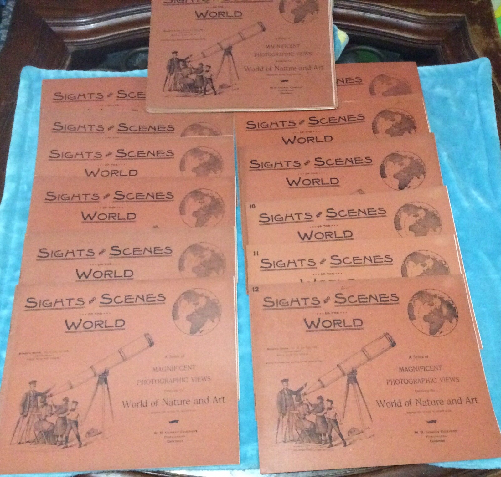 Antique 1893-84 Sights and Scenes of the World Vol. 1-21 - Gonkey Publishers