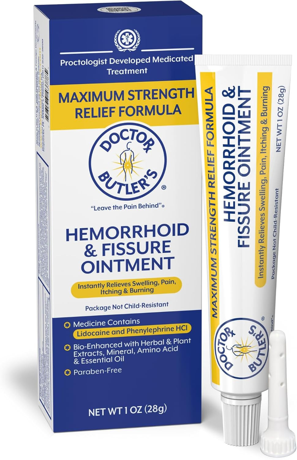Doctor Butler’S Hemorrhoid & Fissure Ointment – Hemorrhoid Treatment and Hemorrh