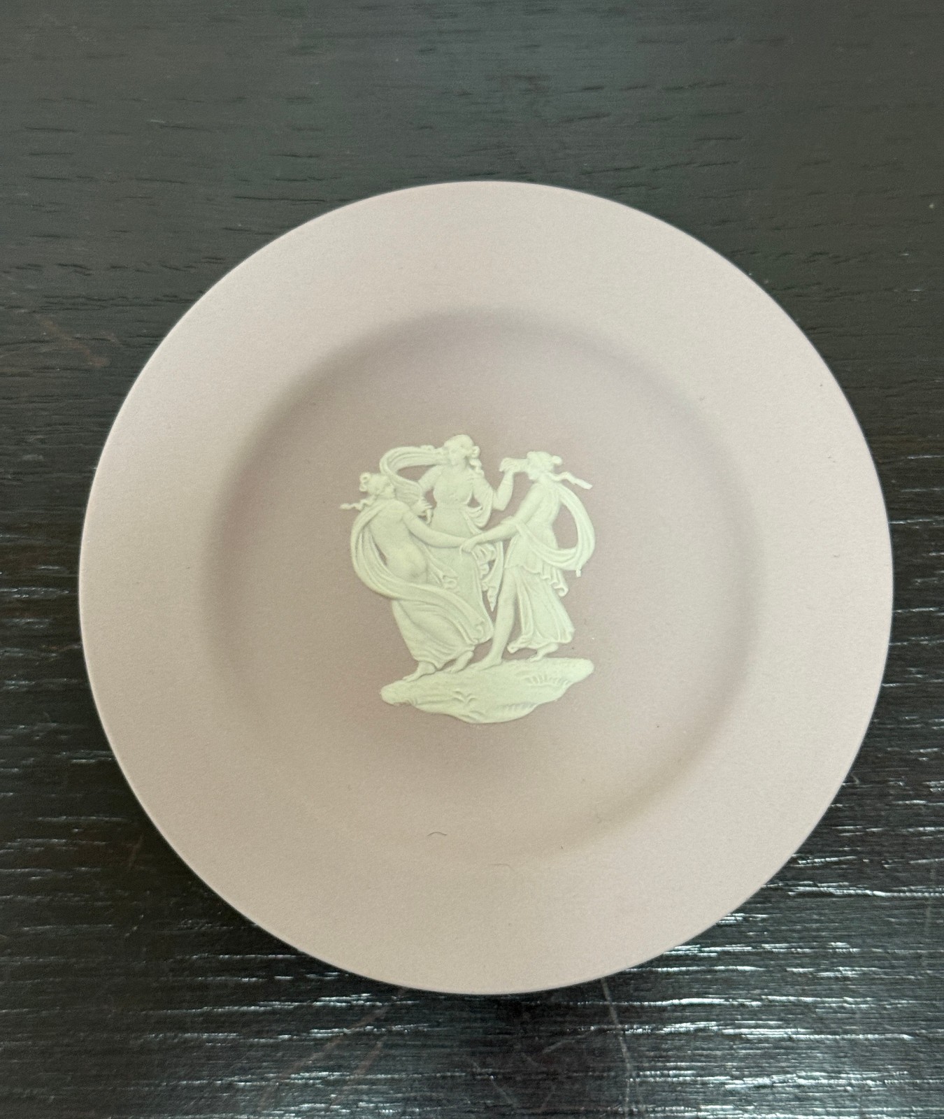 Wedgwood Pink Jasperware 4.5\ Wedgwood Pink Jasperware 4.5\