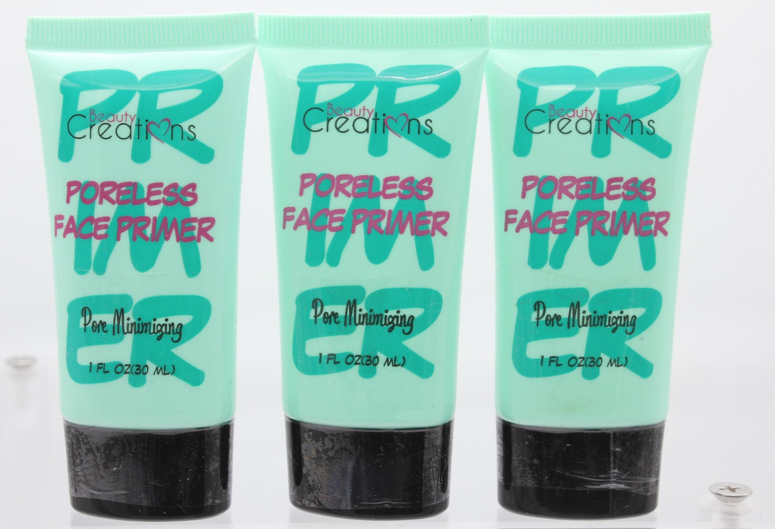 Beauty Creations 3 PCS Pore Minimizing Poreless Face Primer, F/S 3 oz (1 oz x 3) Beauty Creations 3 PCS Pore Minimizing Poreless Face Primer, F/S 3 oz (1 oz x 3)
