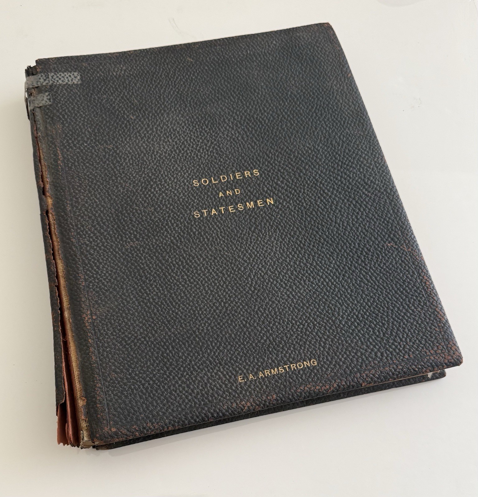 Soldiers And Statesmen. Library Of Otto Orren Fisher Soldiers And Statesmen. Library Of Otto Orren Fisher