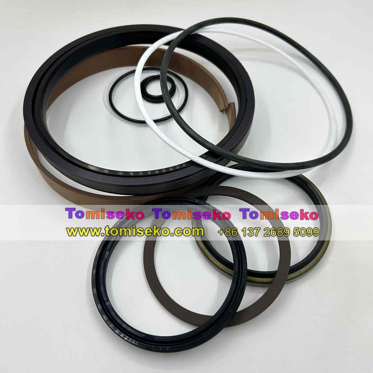 721-98-00380 Tilt Hydraulic Cylinder Seal Kit For Komatsu D375A-8 Bulldozer