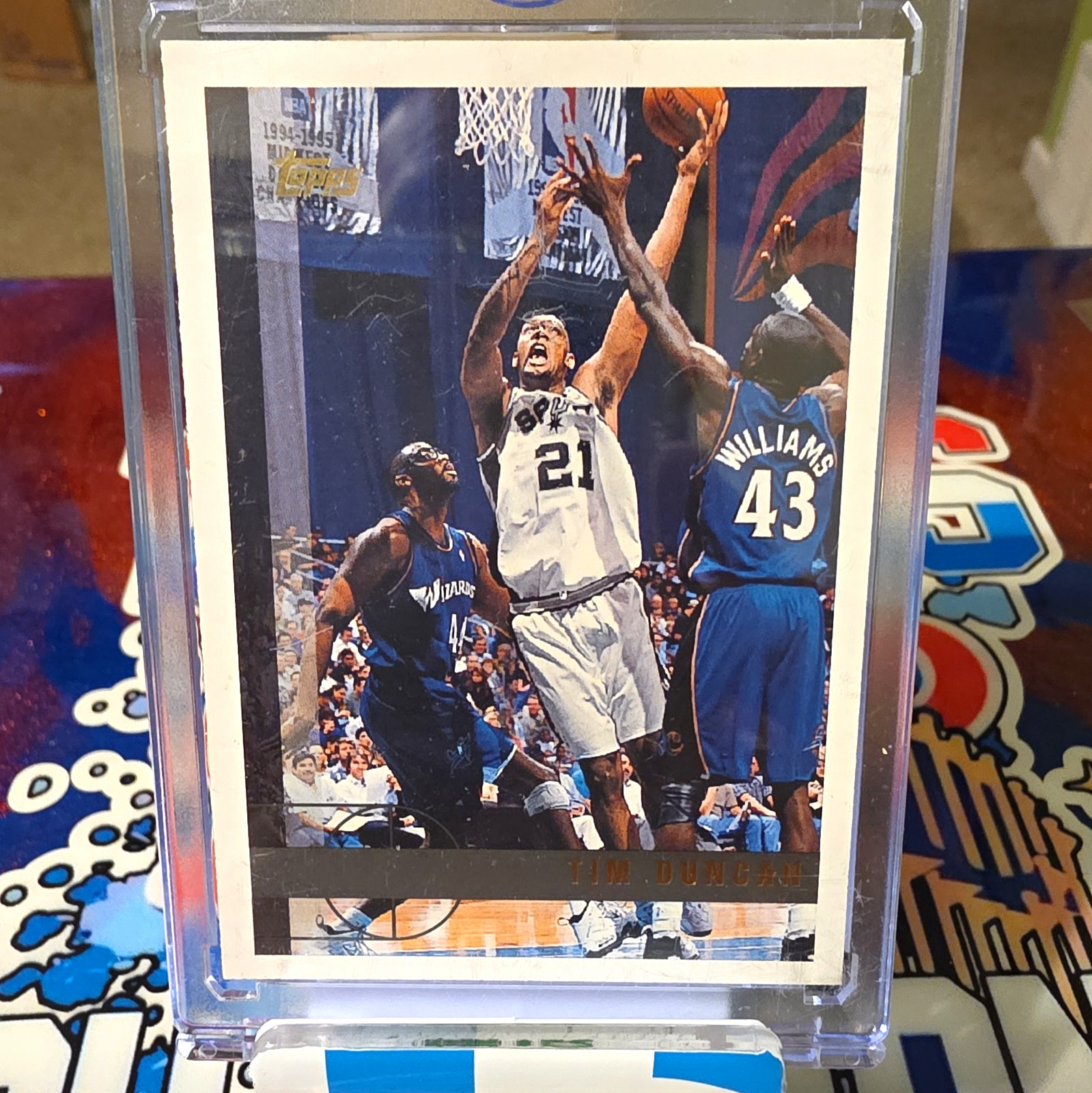 Topps 1997-98 Topps Tim Duncan San Antonio Spurs [Base] #115 RC