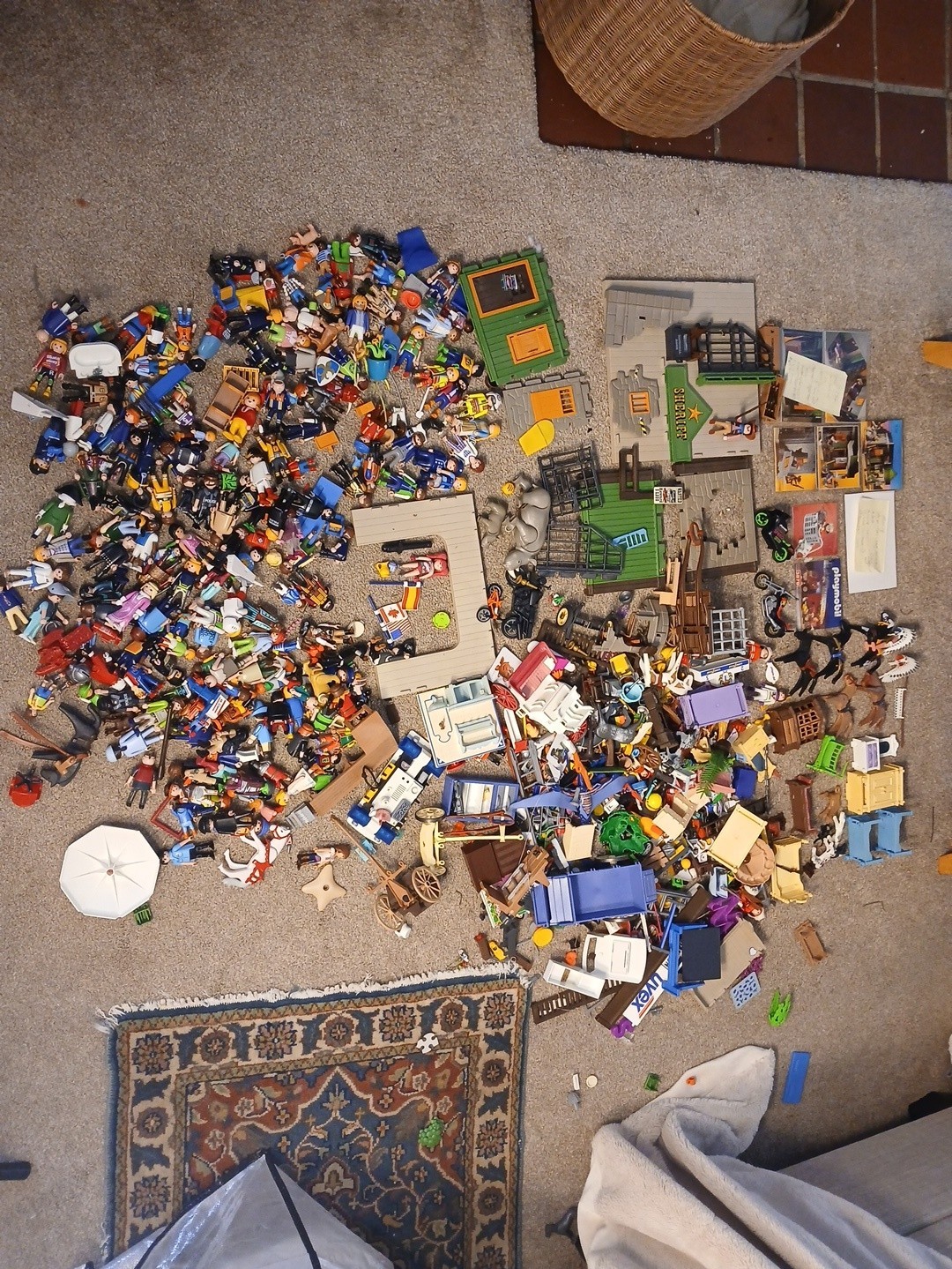 HUGE Vintage Playmobil Lot 13 lbs Western Sheriff 3786 Fire 3879 Figures Parts HUGE Vintage Playmobil Lot 13 lbs Western Sheriff 3786 Fire 3879 Figures Parts