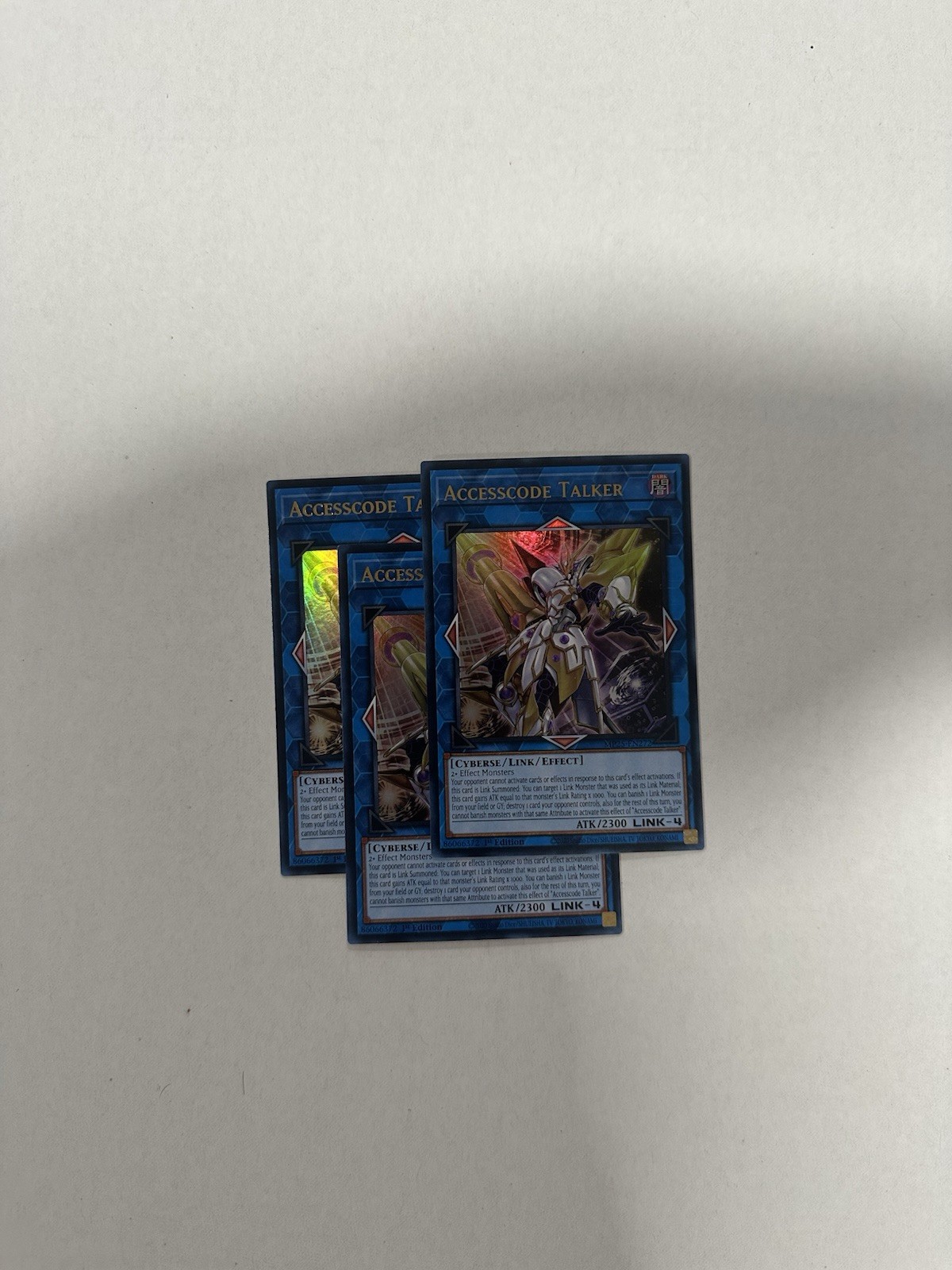 3x Accesscode Talker MP25-EN272 2025 Mega-Pack Ultra Rare 1st Edition Yugioh NM 3x Accesscode Talker MP25-EN272 2025 Mega-Pack Ultra Rare 1st Edition Yugioh NM