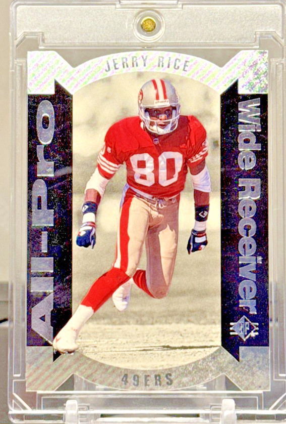 JERRY RICE 1995 SP ALL-PRO GOLD DIE-CUT #AP-6 49ers HOF 90s GRAIL 🔥 RARE SP 🔥