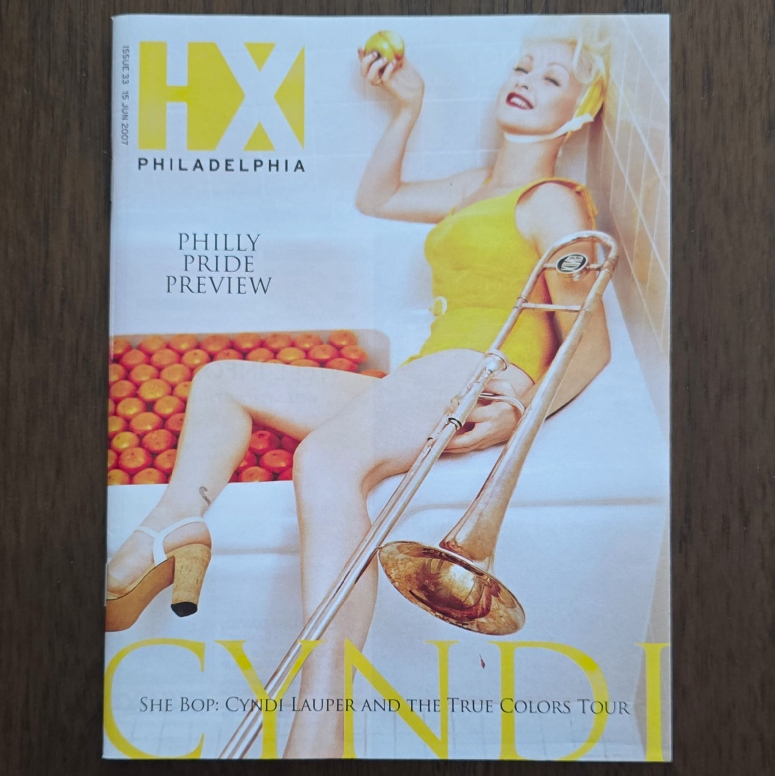 HX Philadelphia Magazine June 2007 Issue 33 Cyndi Lauper Cover English HX Philadelphia Magazine June 2007 Issue 33 Cyndi Lauper Cover English