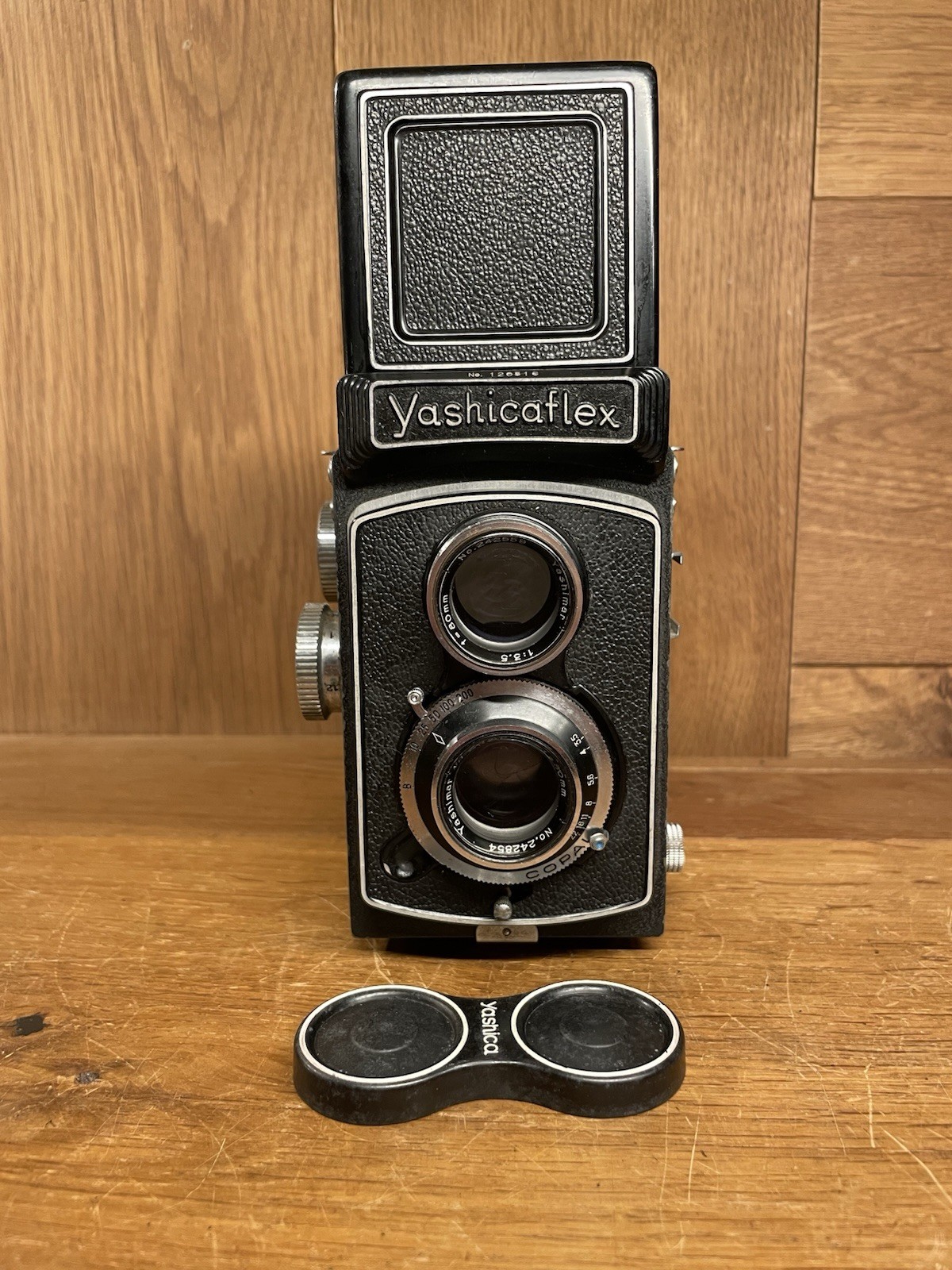 *Near Mint ++* Yashicaflex Old A Late Model ( A II ) TLR Camera 80mm F/3.5 / JPN