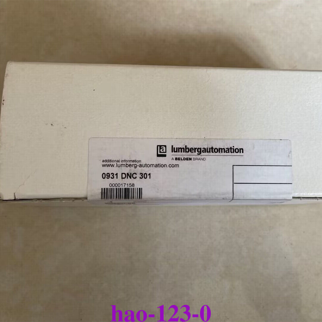 1PCS NEW lumberg  0931 DNC 301  DHL or Fedex