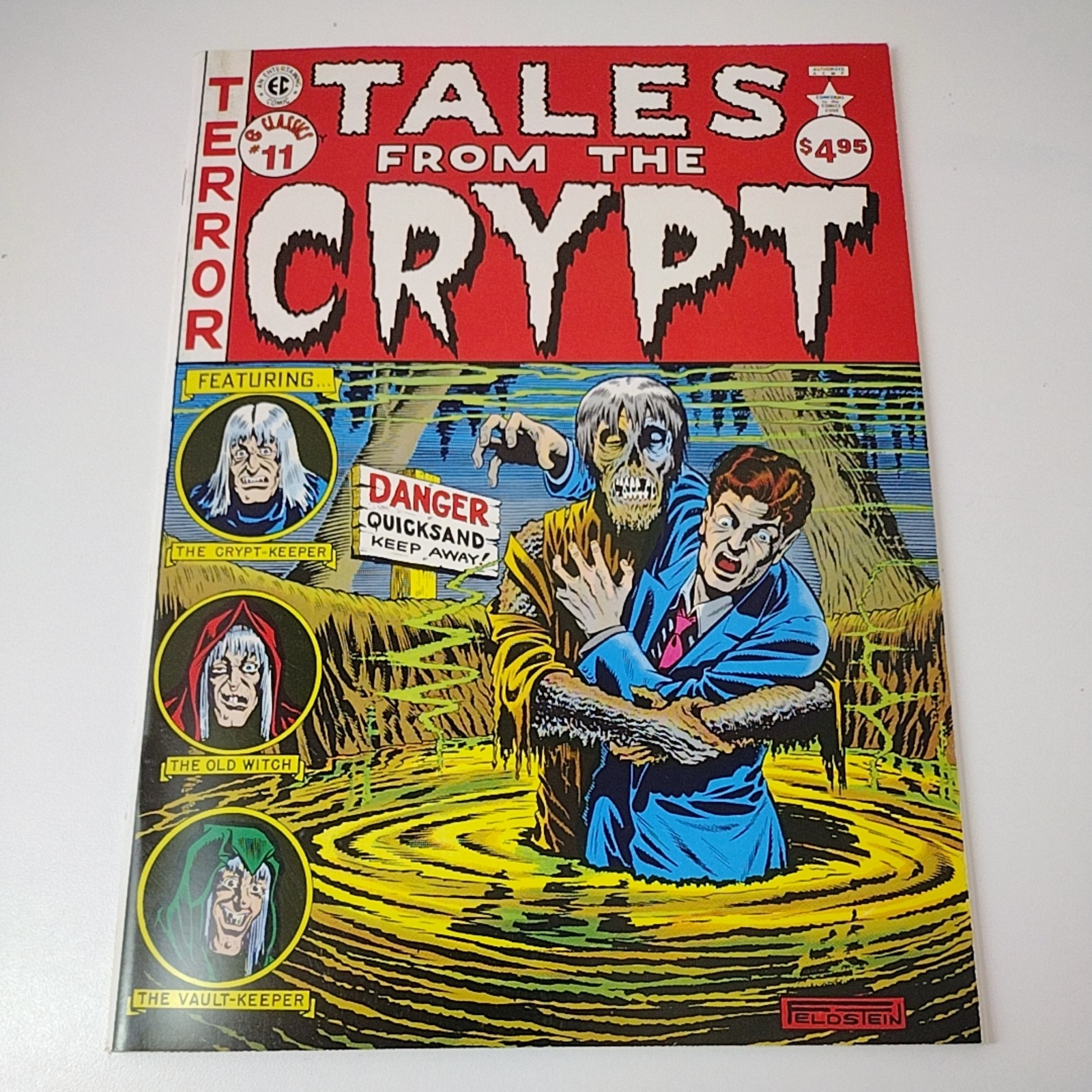 Vintage Tales from the Crypt Comic EC Classics #11 Horror Russ Cochran B