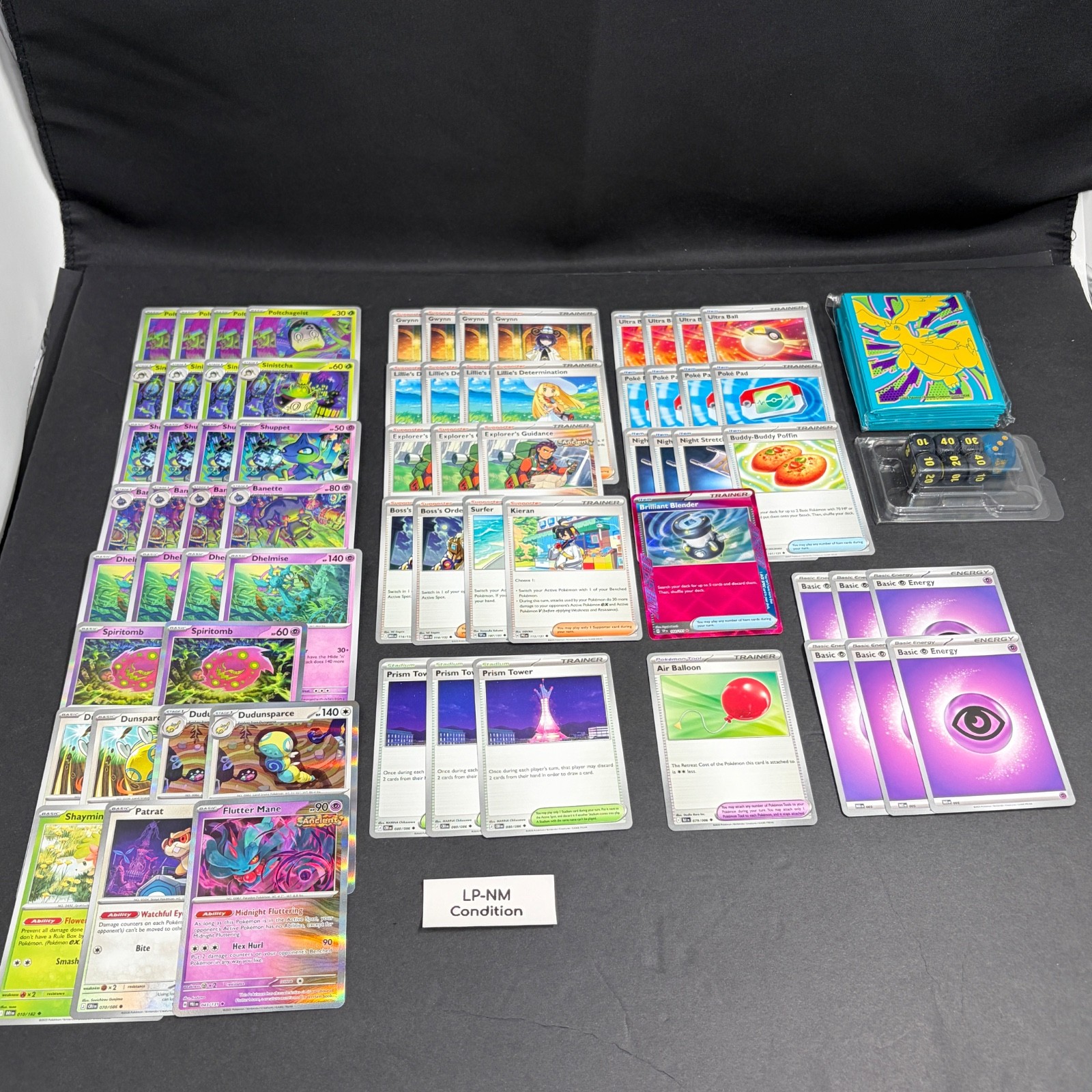 2026 Pokemon Standard Competitive Hide n Sneak Dhelmise Deck Core - 67 Cards