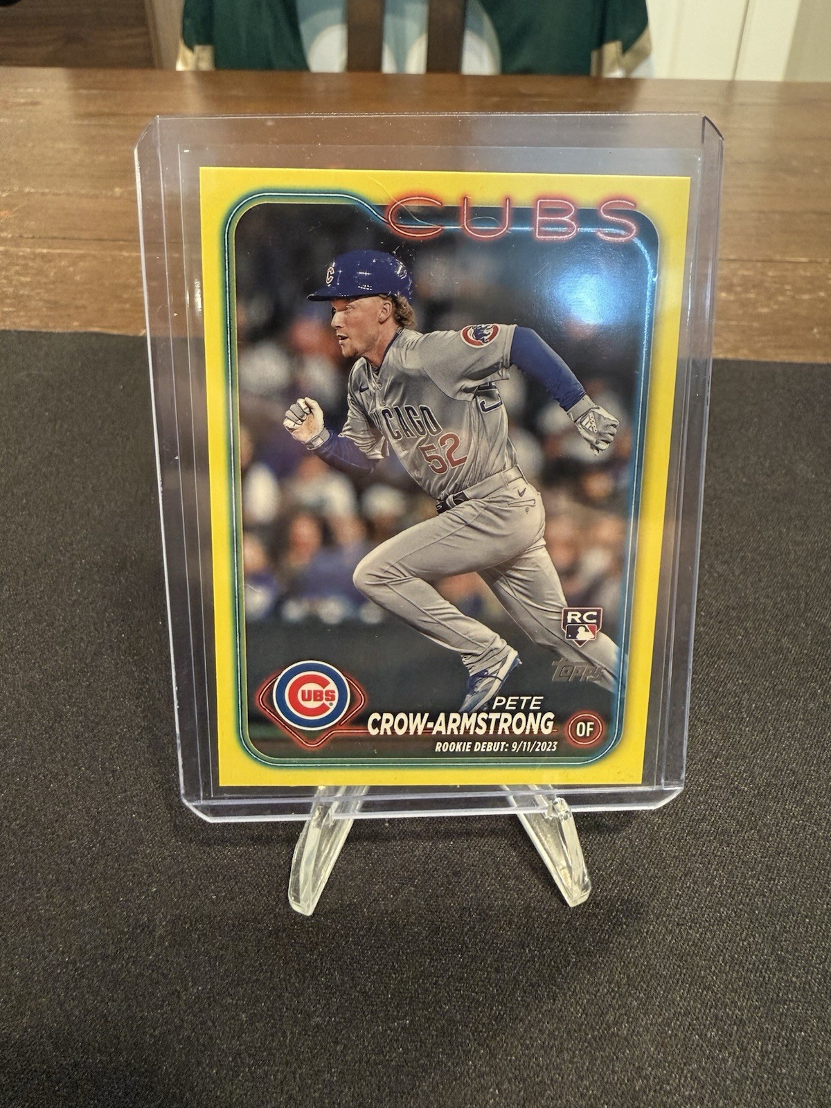 2024 Topps Update Rookie Debut Pete Crow-Armstrong #US91 Yellow (RC) Cubs MVP 2024 Topps Update Rookie Debut Pete Crow-Armstrong #US91 Yellow (RC) Cubs MVP