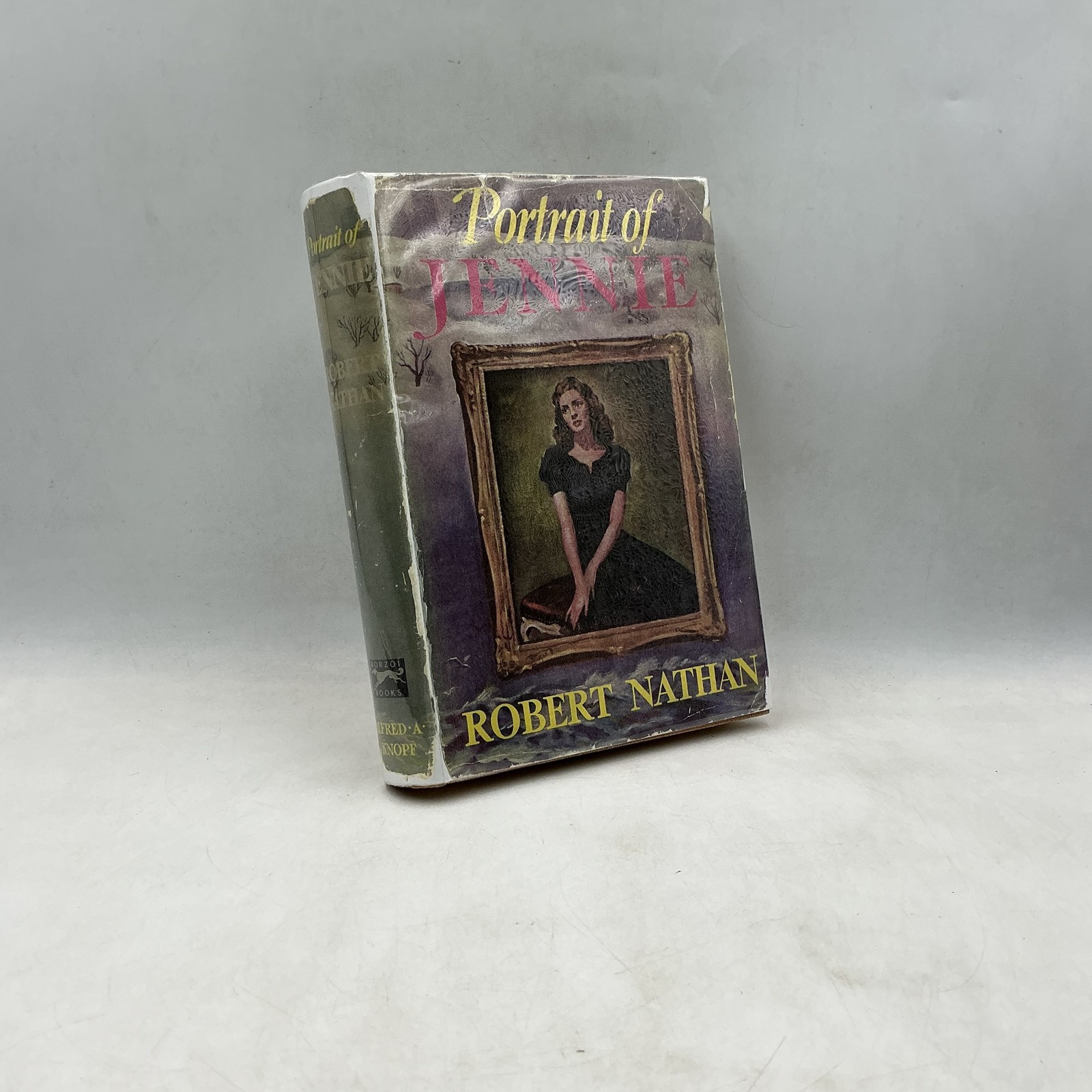 Portrait Of Jennie Robert Nathan Alfred A. Knopf 1940 Hardcover DJ Vintage Portrait Of Jennie Robert Nathan Alfred A. Knopf 1940 Hardcover DJ Vintage