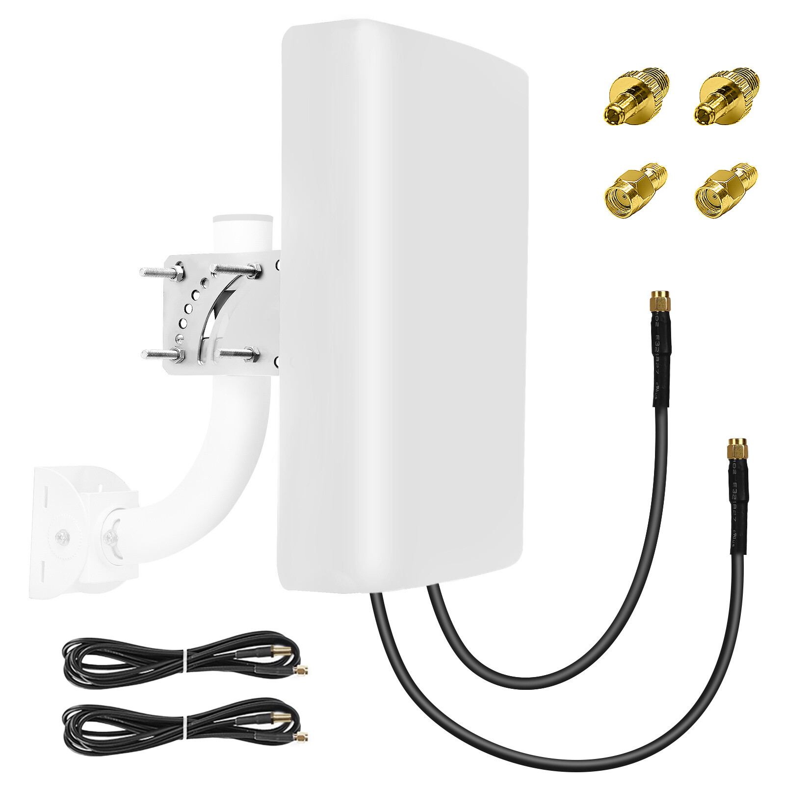 Maswell 4G LTE 5G 2X2 MIMO Antenna Booster 10dBi 700-3800MHz TMobile Verizon ATT Maswell 4G LTE 5G 2X2 MIMO Antenna Booster 10dBi 700-3800MHz TMobile Verizon ATT