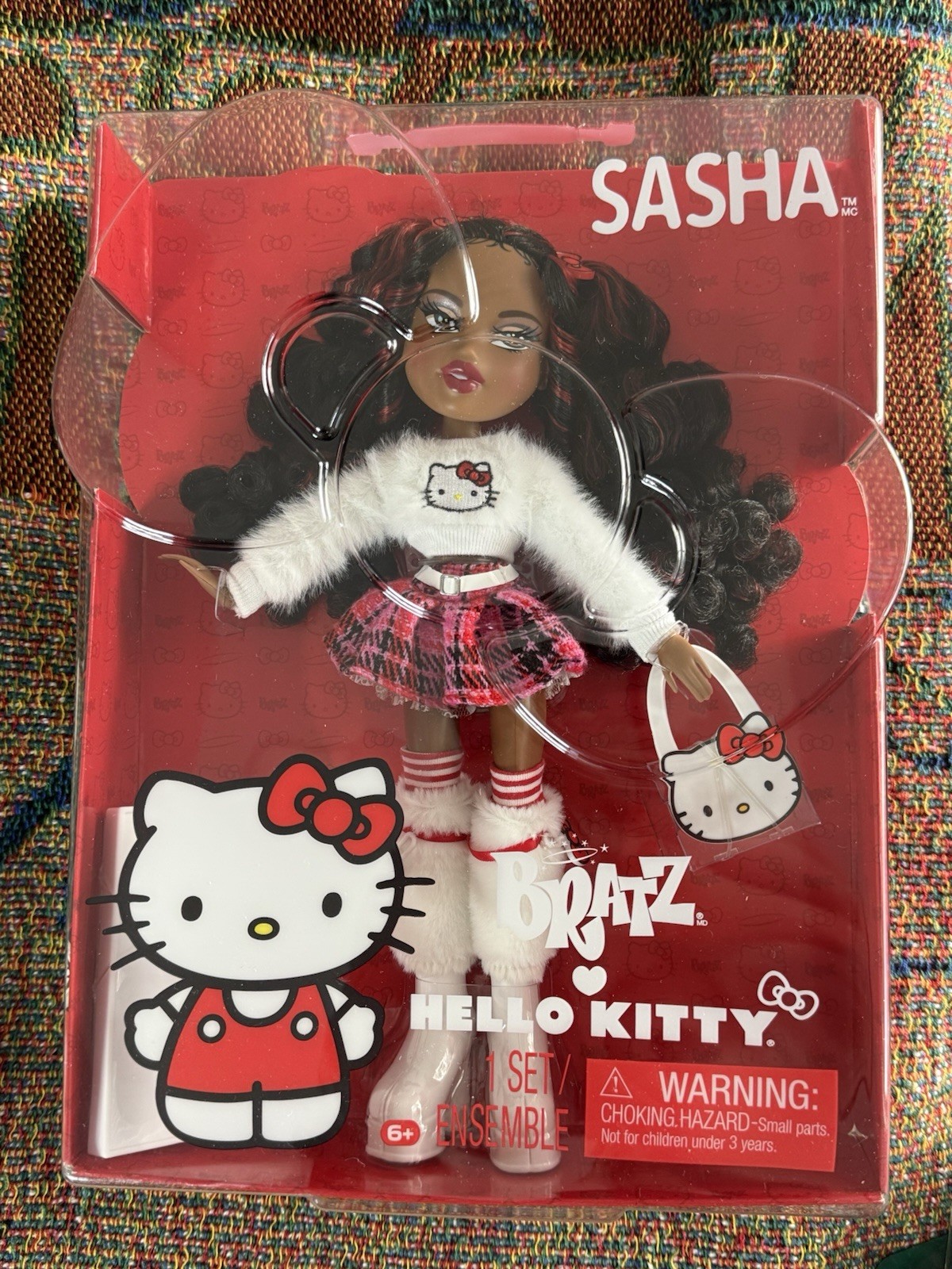 Bratz Hello Kitty Sasha 10in Fashion Doll w/ Purse & Accessories Unopened Bratz Hello Kitty Sasha 10in Fashion Doll w/ Purse & Accessories Unopened