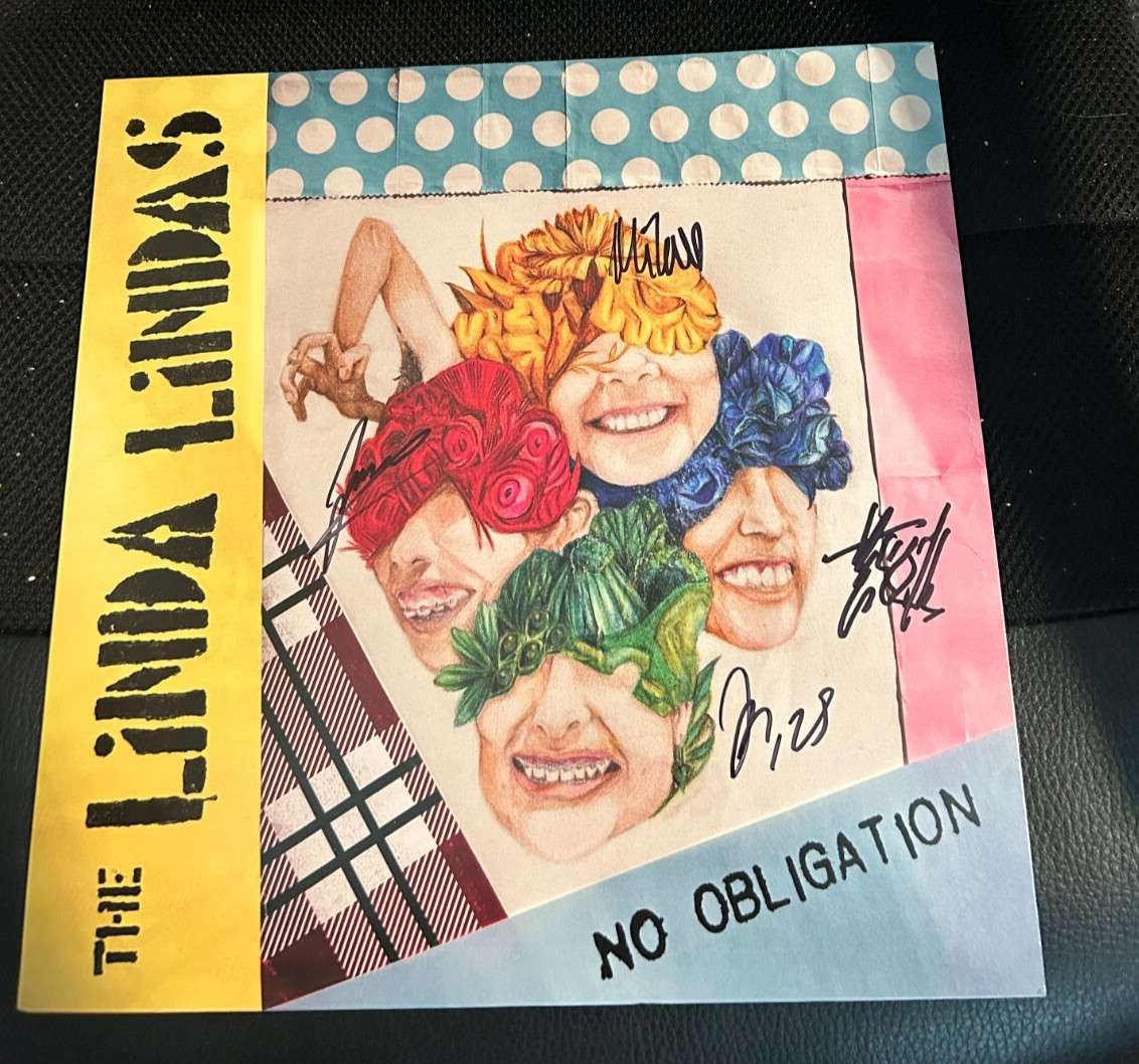 The Linda Linda\'s Signed No Obligation Album LP W/ JSA COA The Linda Linda\'s Signed No Obligation Album LP W/ JSA COA