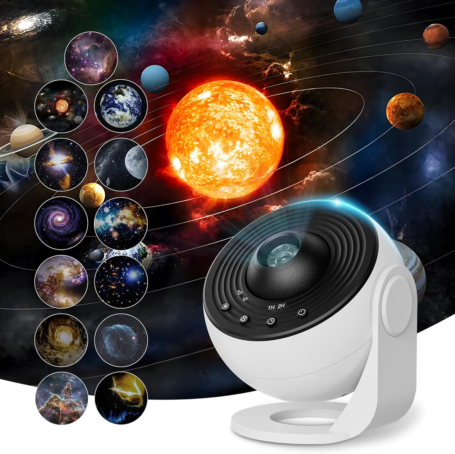 Galaxy Projector Pro - 13-in-1 Star & Planetarium Night Light for Kids & Adults Galaxy Projector Pro - 13-in-1 Star & Planetarium Night Light for Kids & Adults