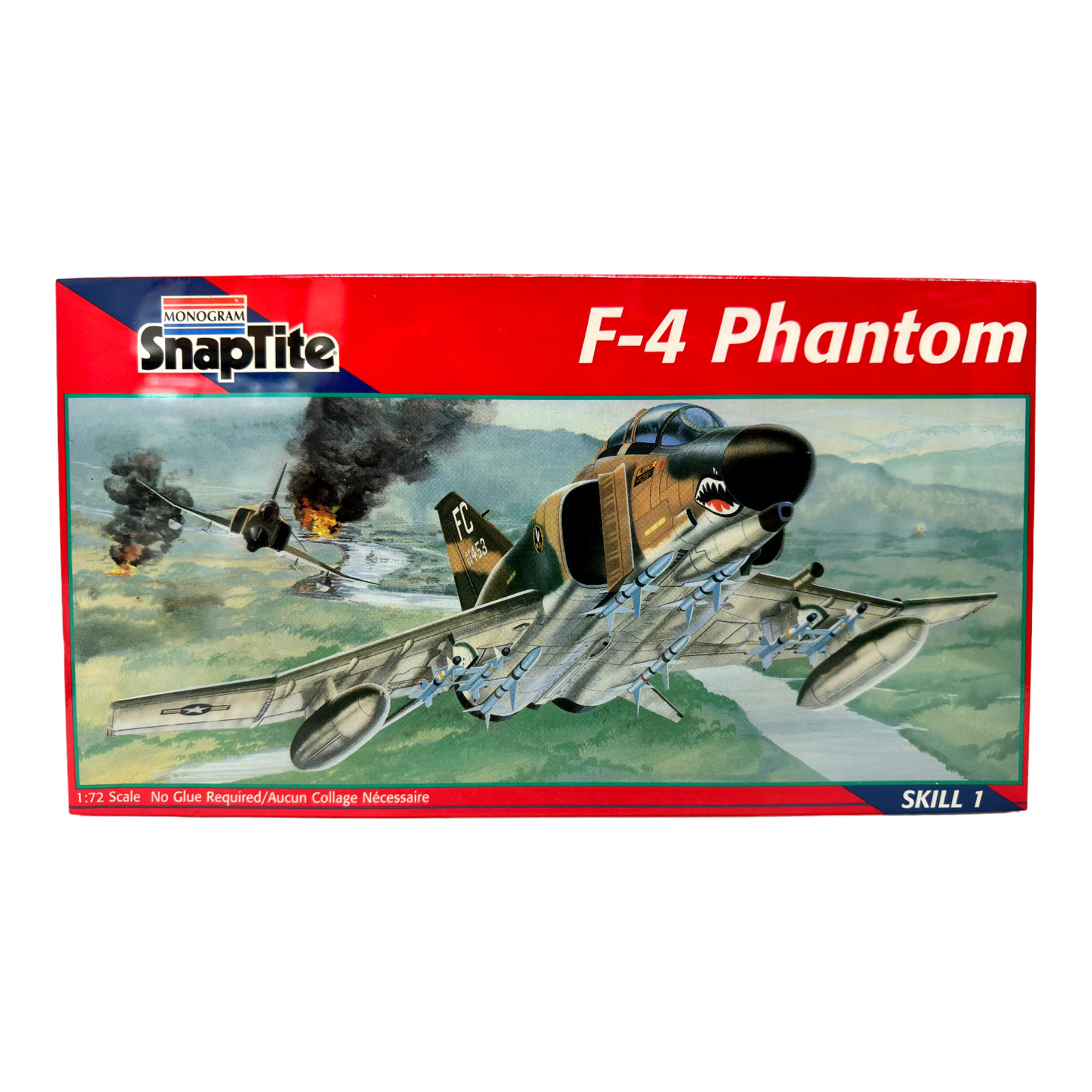 Monogram Snaptite #1102 F-4 Phantom Model Kit Scale 1:72 New & Sealed Monogram Snaptite #1102 F-4 Phantom Model Kit Scale 1:72 New & Sealed