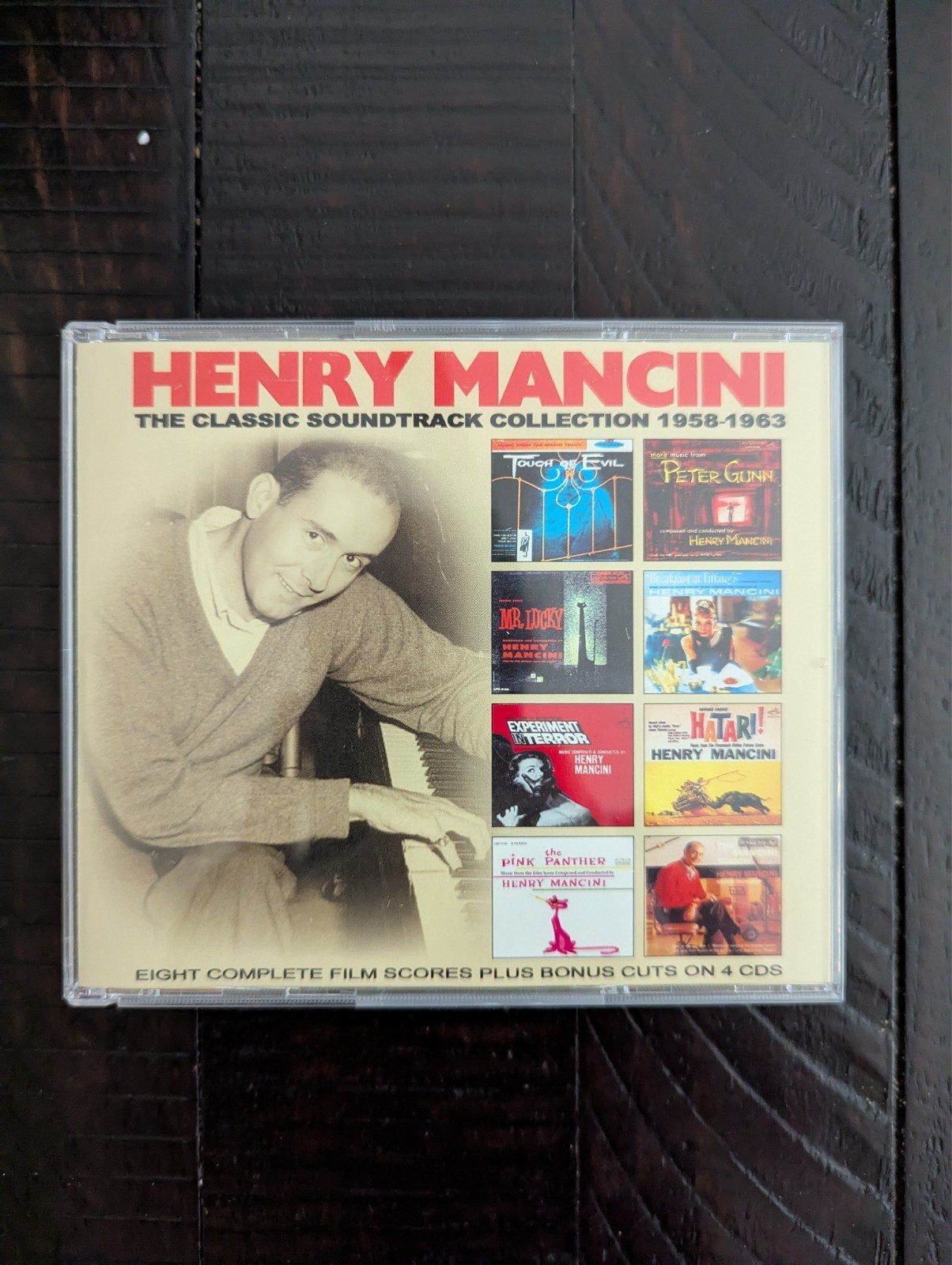Henry Mancini the Classic Soundtrack Collection 1958-1963 CD 8 Film Scores Henry Mancini the Classic Soundtrack Collection 1958-1963 CD 8 Film Scores