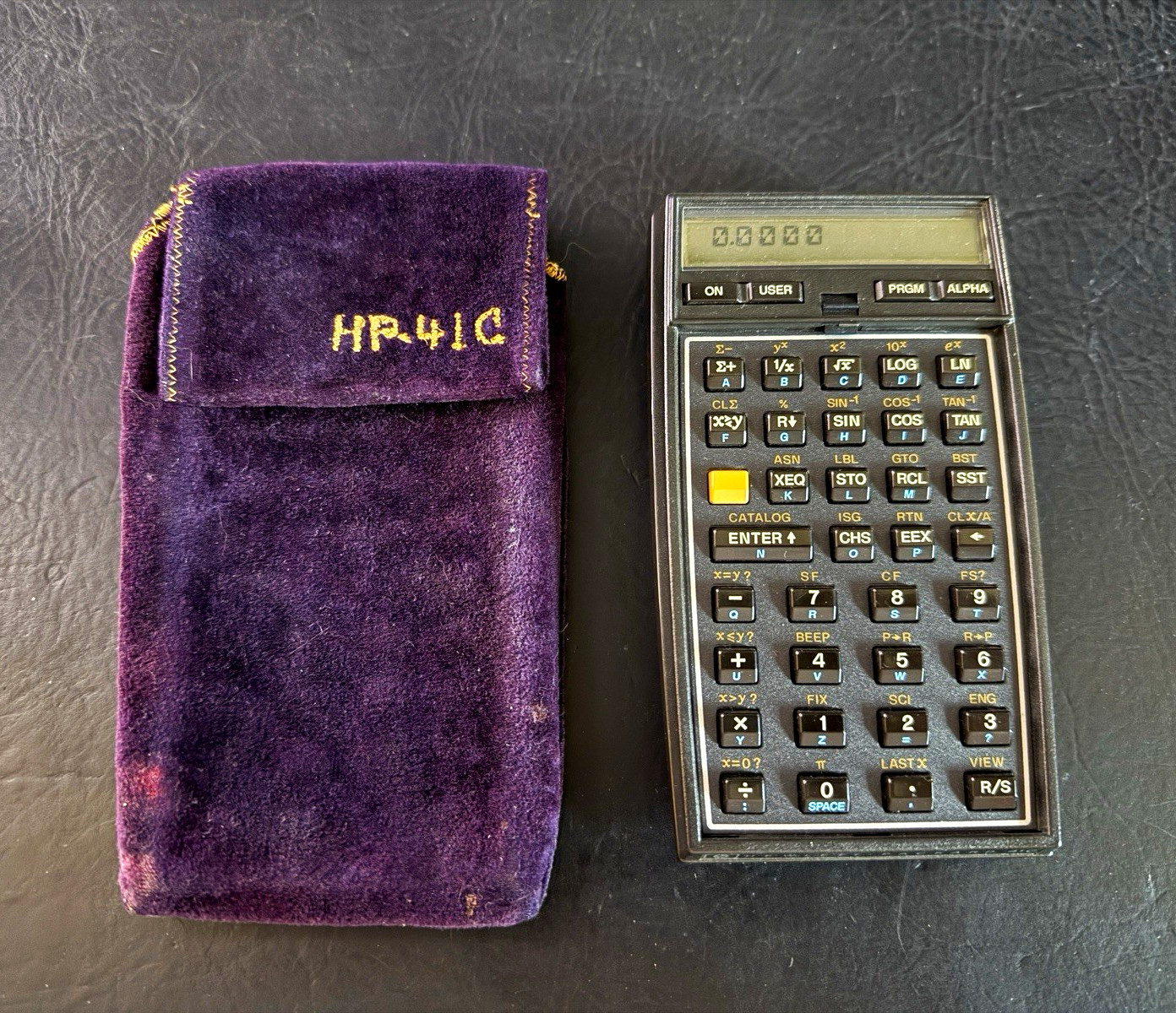 Hewlett-Packard HP-41C Vintage Calculator w/ Case & PACs *Operational* Hewlett-Packard HP-41C Vintage Calculator w/ Case & PACs *Operational*