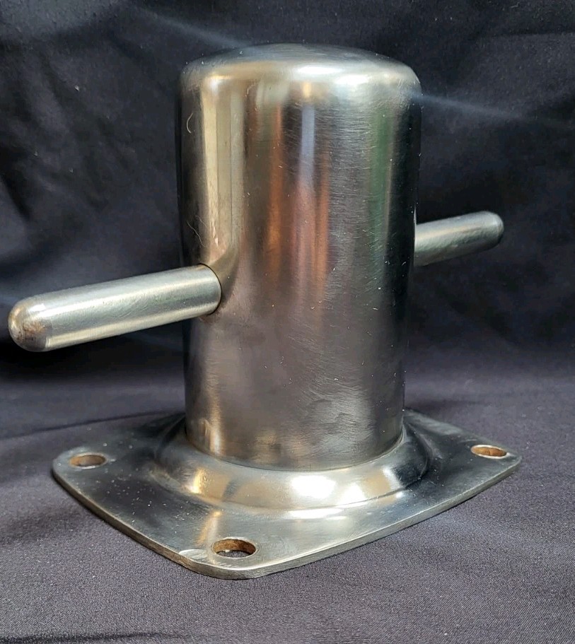 Vetus Stainless Steel Bollard Boat Parts High Quality Moorings Bitt Used Vetus Stainless Steel Bollard Boat Parts High Quality Moorings Bitt Used