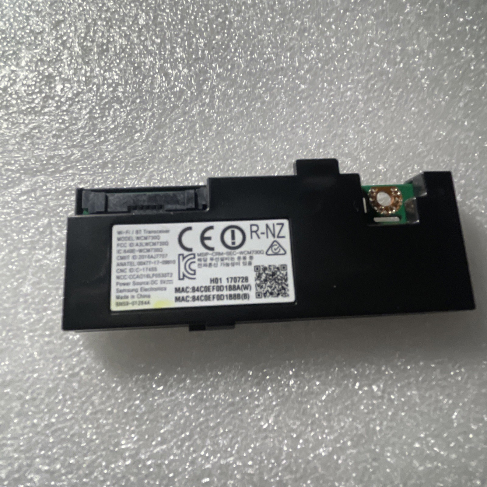 Samsung QN65Q7FAM Wi-Fi Module Part #BN59-01264A Samsung QN65Q7FAM Wi-Fi Module Part #BN59-01264A